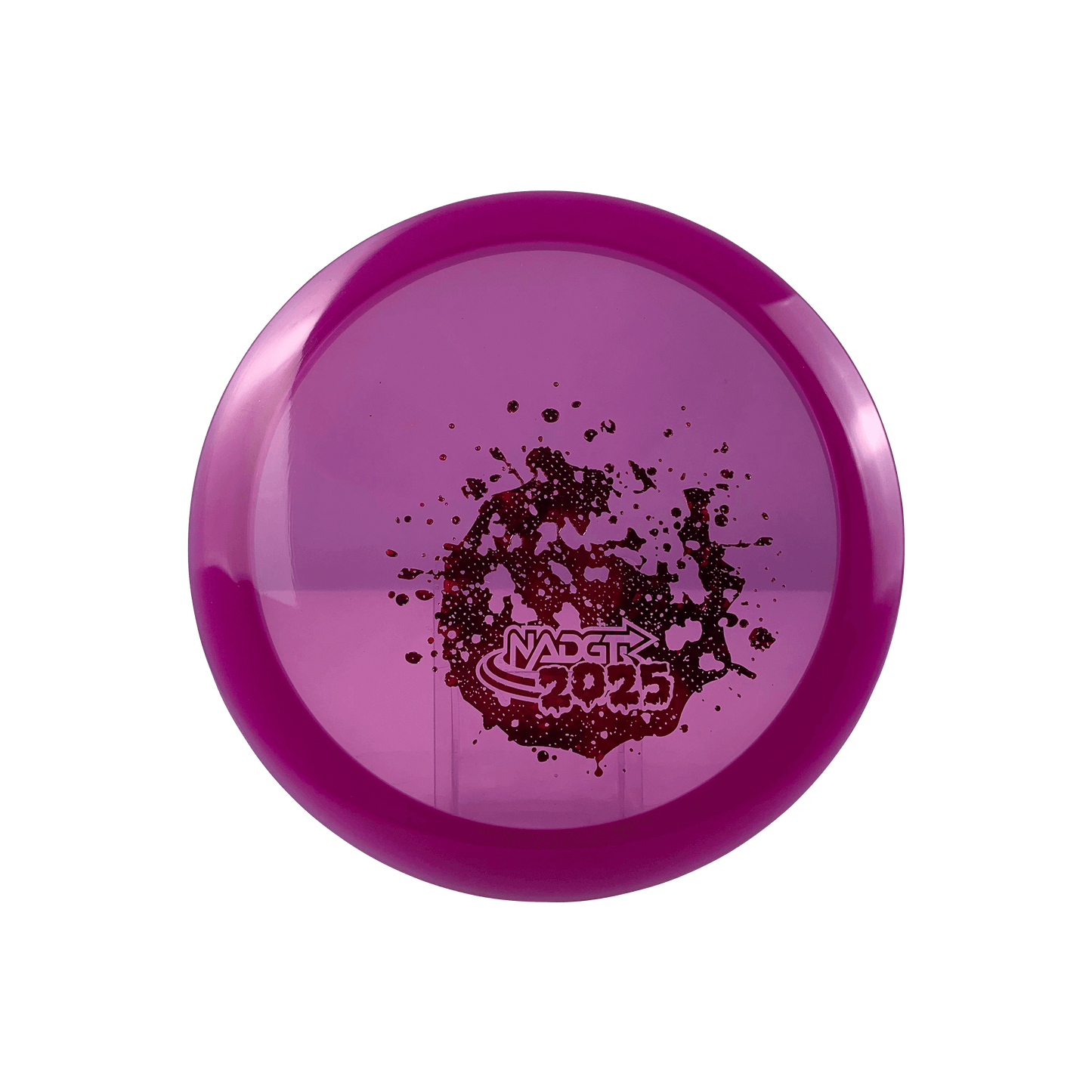 Lucid Vandal - NADGT Splatter Stamp 2025 Disc Dynamic Discs purple 174.0