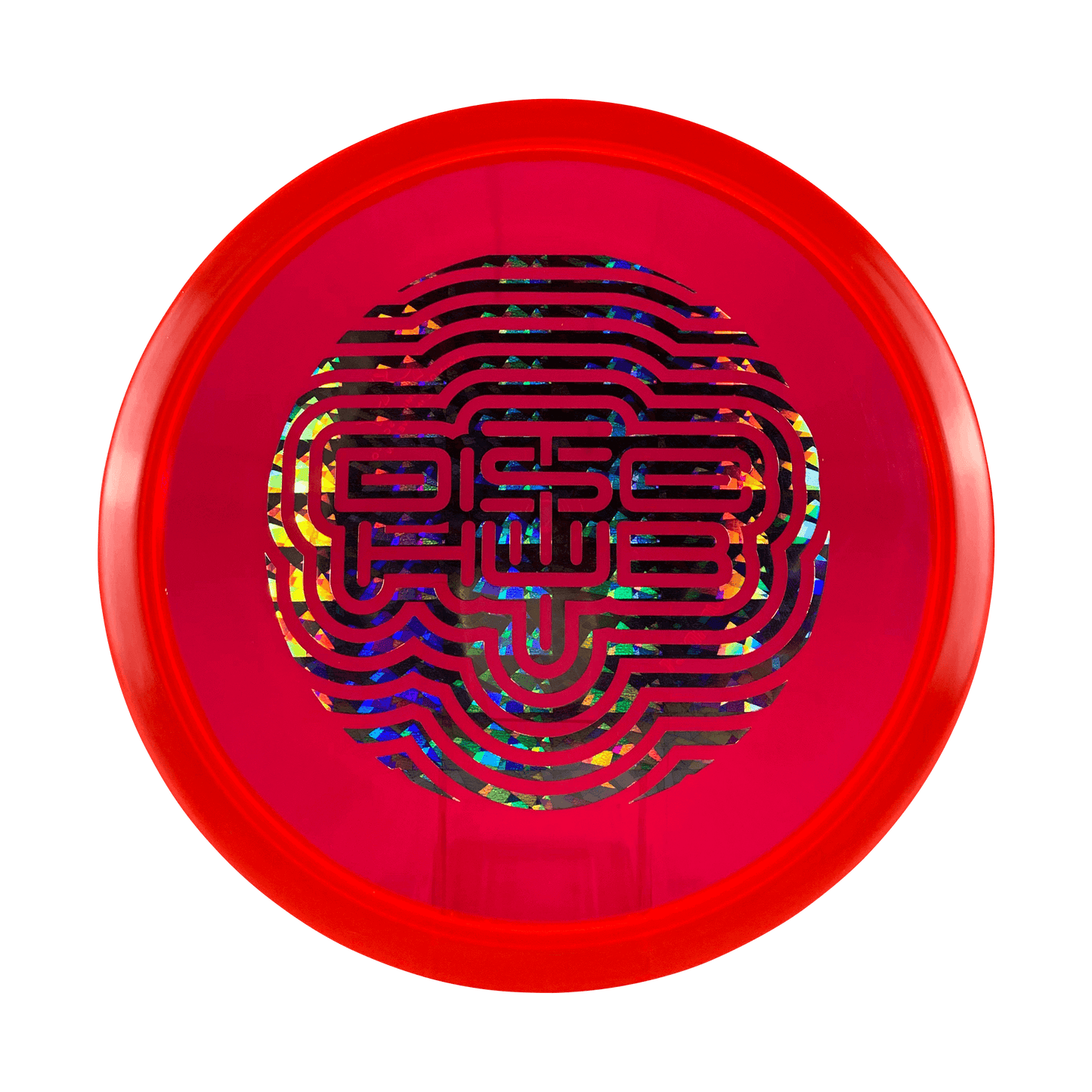 Lucid Verdict - DiscHub Wave Stamp Disc Dynamic Discs red 177