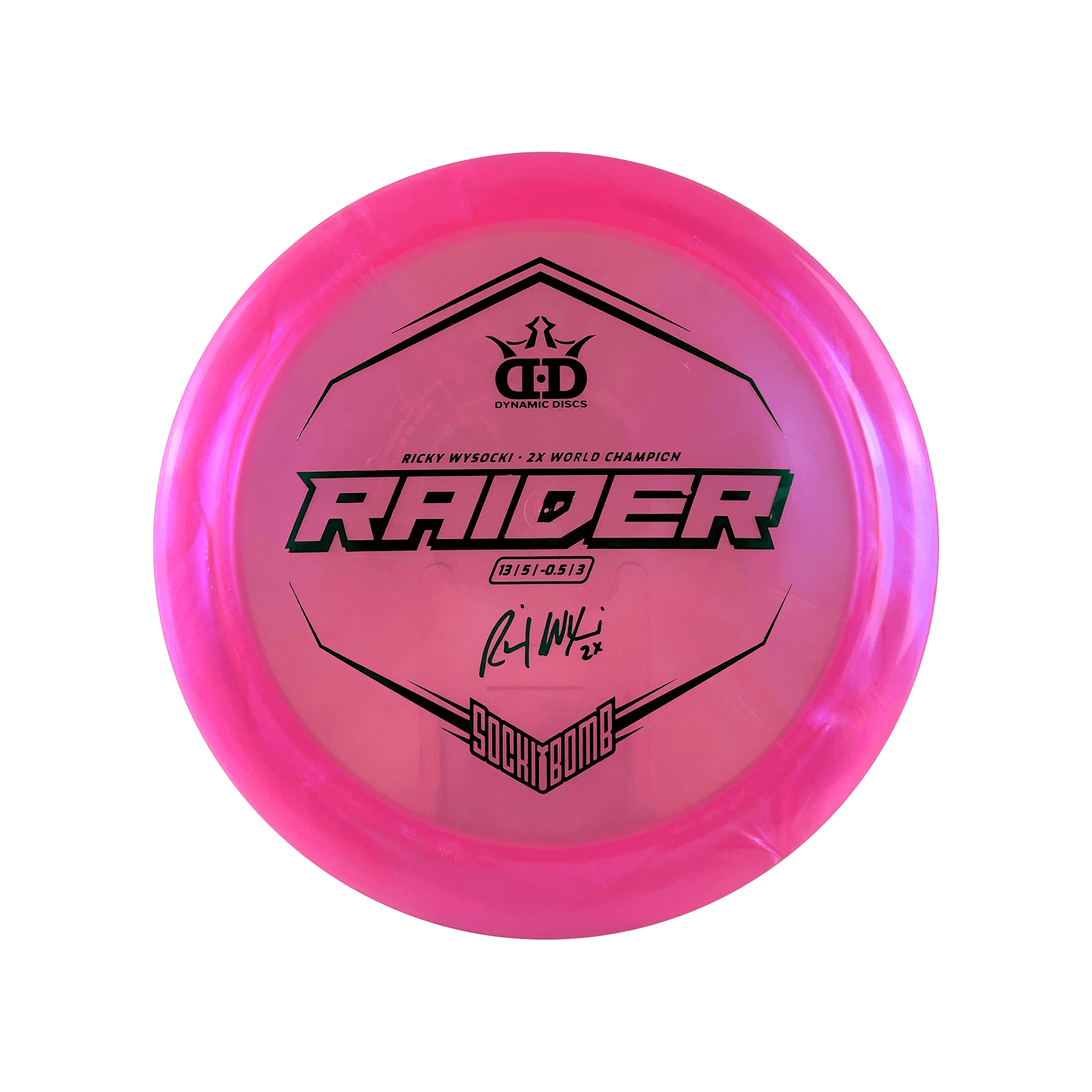 Lucid-X Chameleon Raider - Ricky Wysocki Signature Series Disc Dynamic Discs clear pink 176