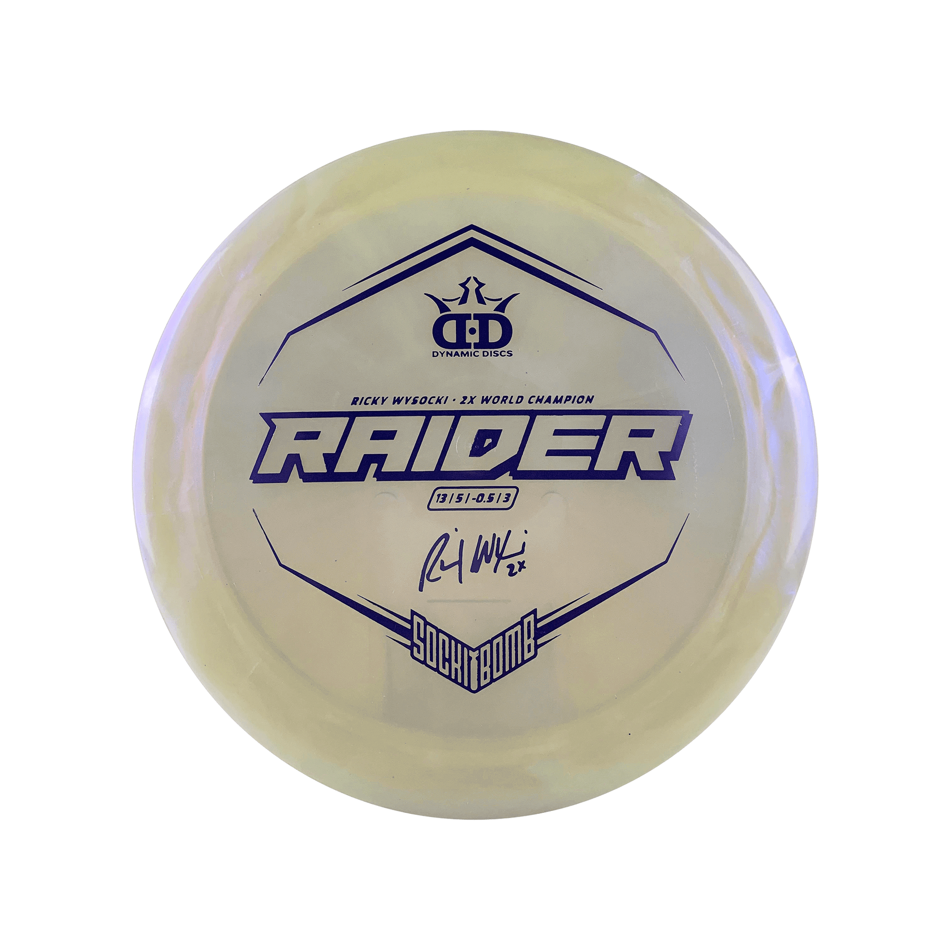 Lucid-X Chameleon Raider - Ricky Wysocki Signature Series Disc Dynamic Discs clear white 173