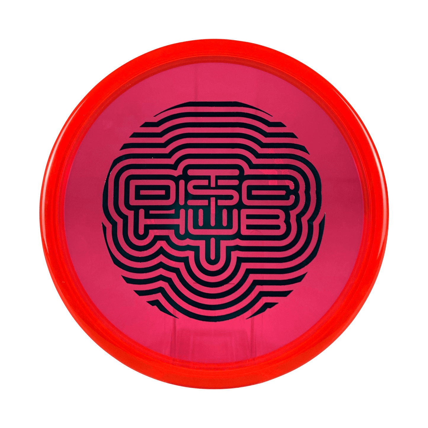 Lucid-X Slammer - DiscHub Wave Stamp Disc Dynamic Discs red 174