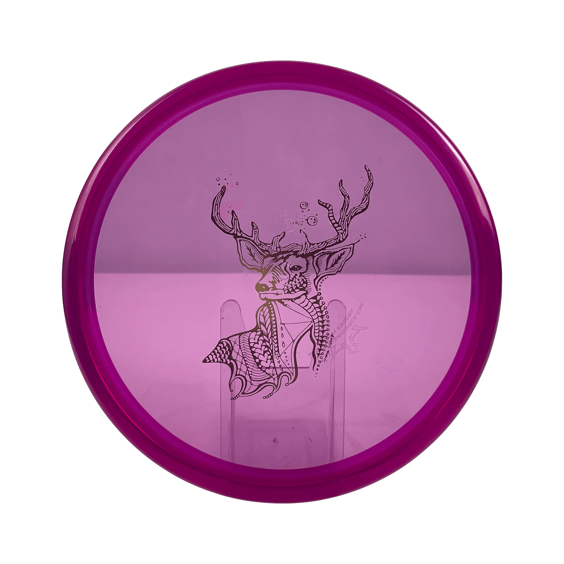 Lucid-X Slammer - NADGT Deer Stamp Disc Dynamic Discs purple 173