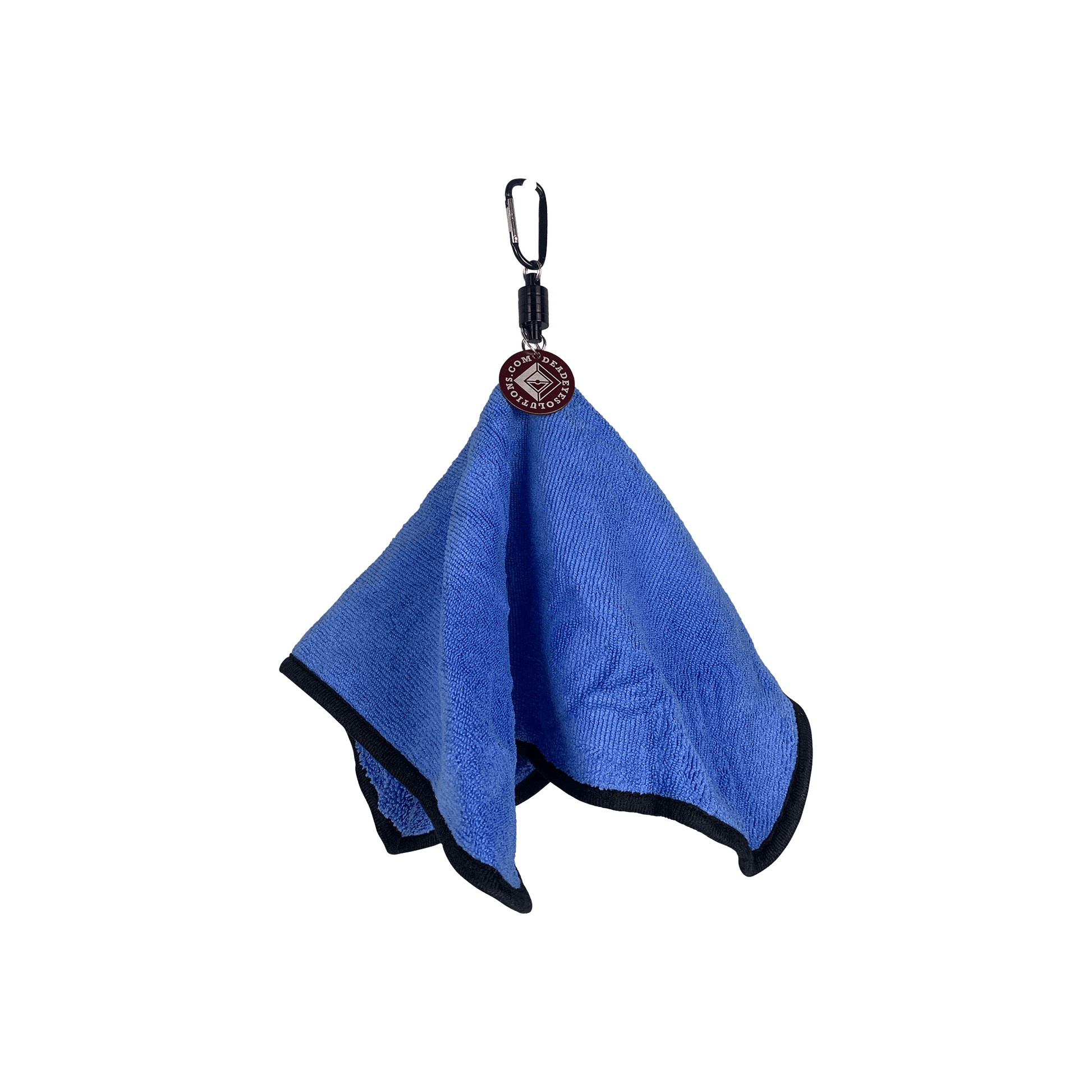 Magnetic Disc Golf Towel Disc Dead-Eye Solutions blue