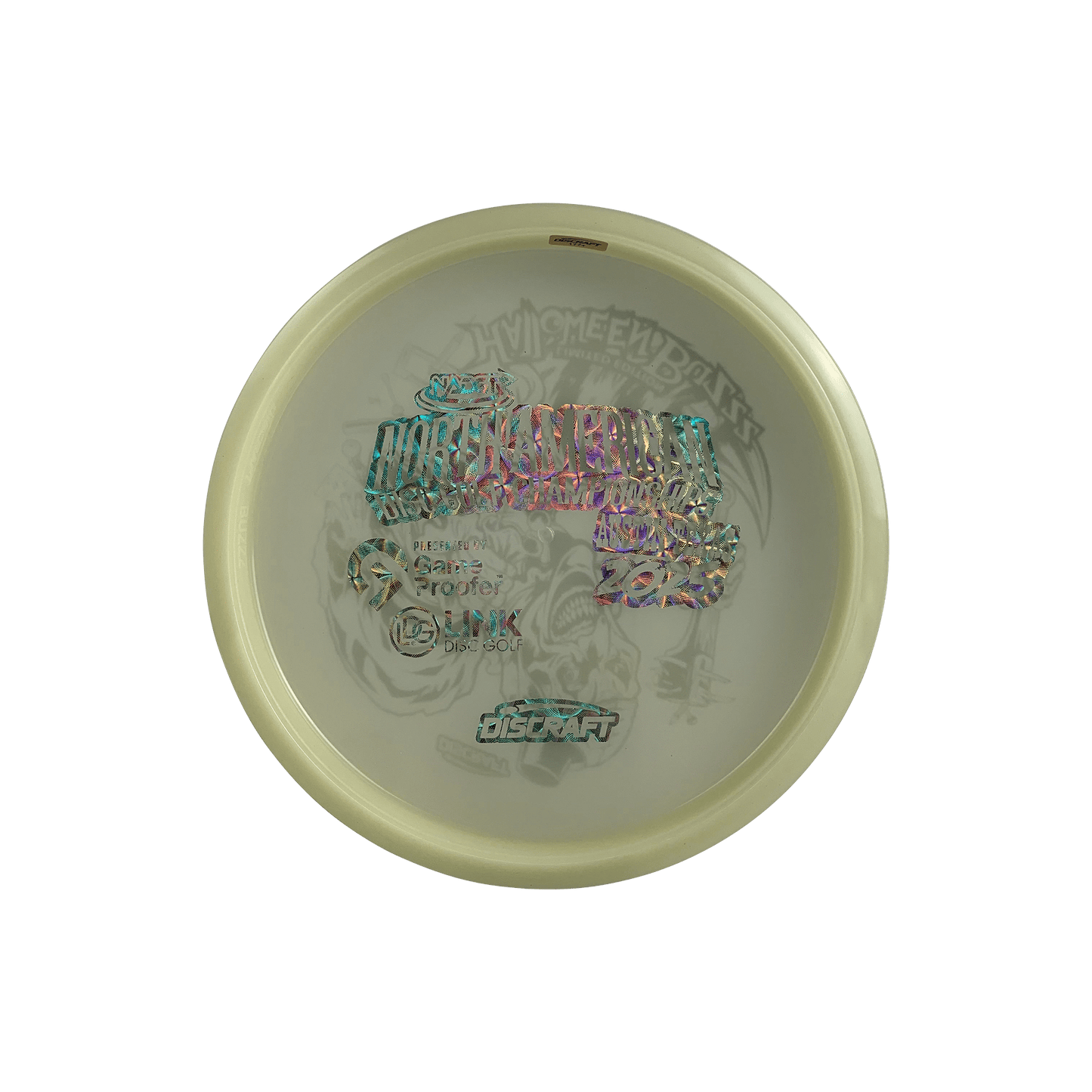 Mega Glo Buzzz - 2025 Halloween Buzzz + NADGC Bottom Stamp Disc Discraft glow 176.0
