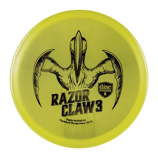 Meta Razor Claw 3 - Eagle McMahon Signature Series Disc Discmania yellow 174