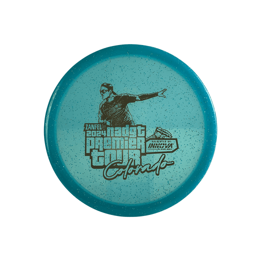 Metal Flake Champion Gator - NADGT Colorado Premier 2024 Stamp Disc Innova blue 173