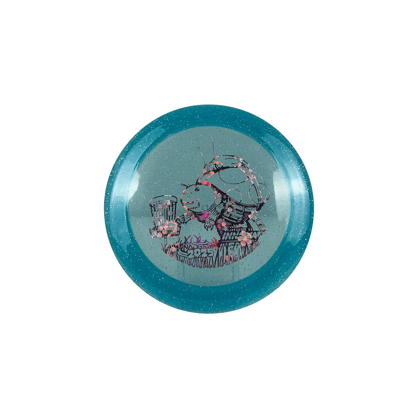 Metal Flake Champion Katana - NADGT Tap In Beetle Disc Innova blue 170