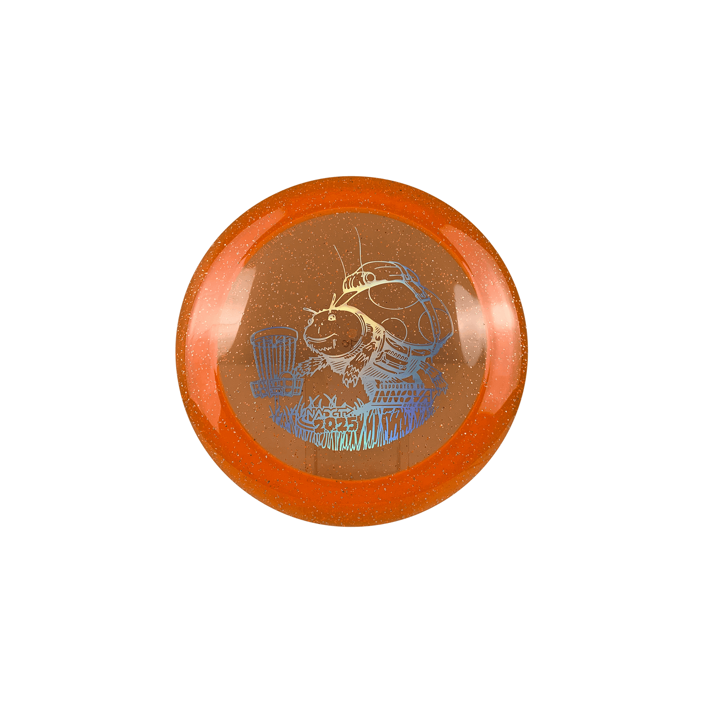 Metal Flake Champion Katana - NADGT Tap In Beetle Disc Innova orange 170