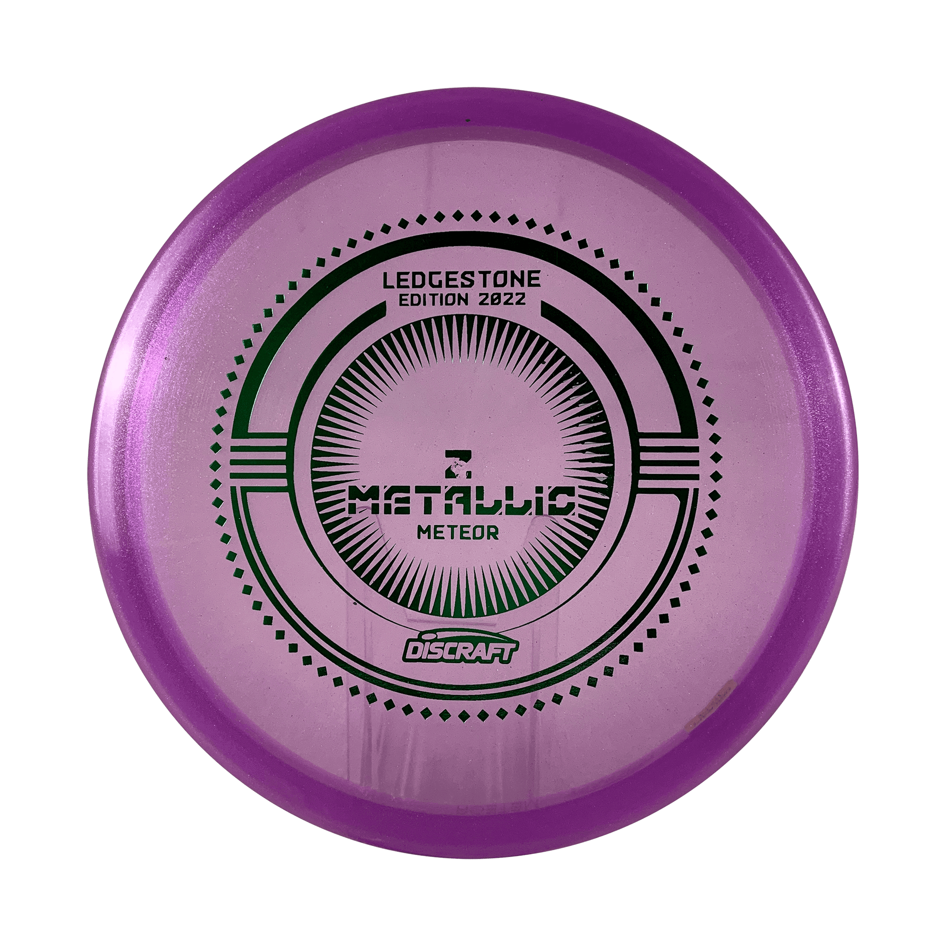 Metallic Z Meteor - Ledgestone Disc Discraft purple 175