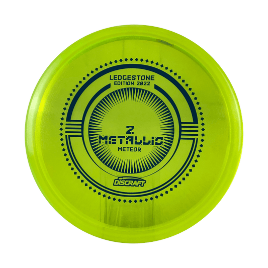 Metallic Z Meteor - Ledgestone Disc Discraft yellow 175