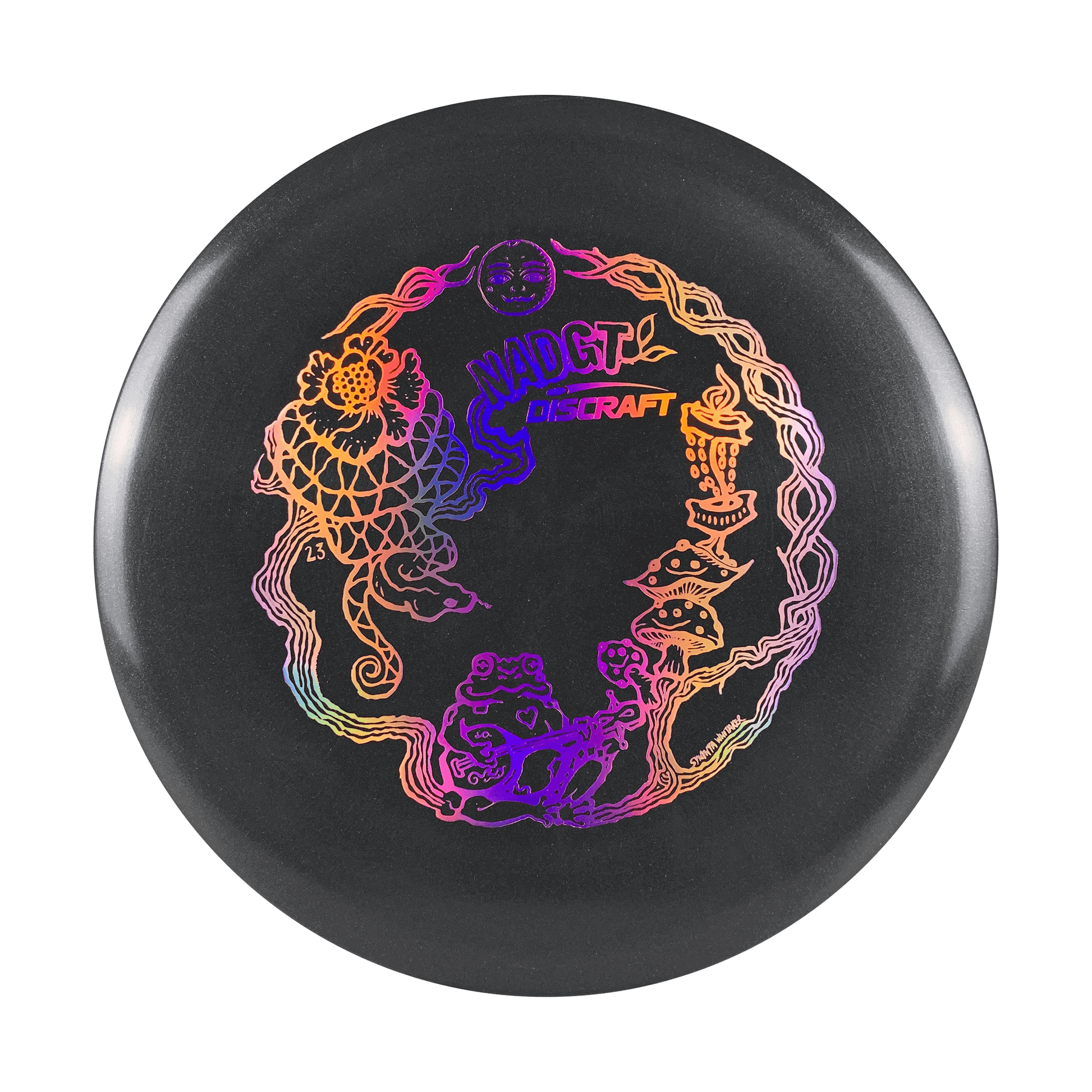 Midnight Z Buzzz - Banjo Frog Stamp - NADGT National Championship '23 Disc Discraft midnight 173