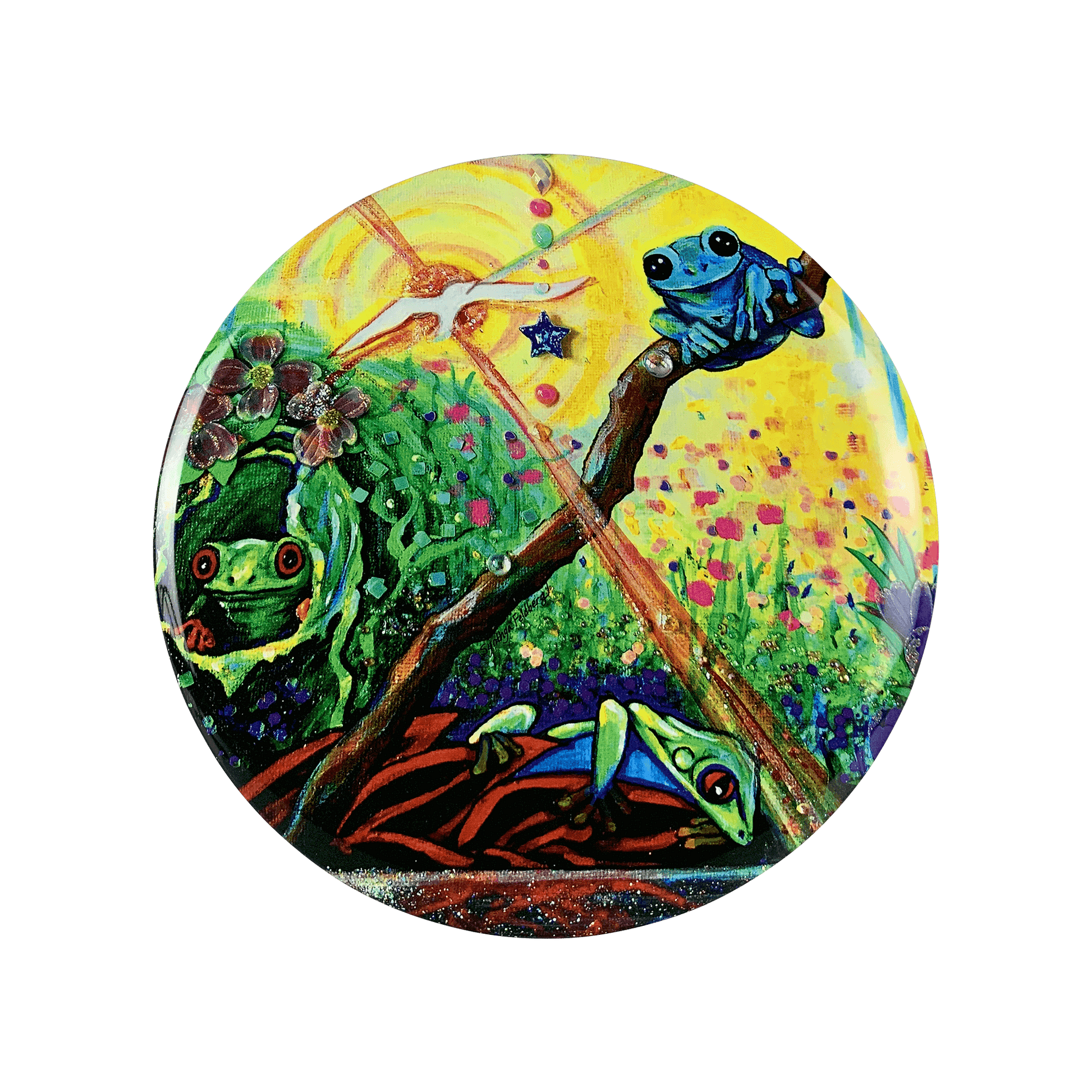 Midnight Z Buzzz - Frog Stamp Disc Discraft black 177