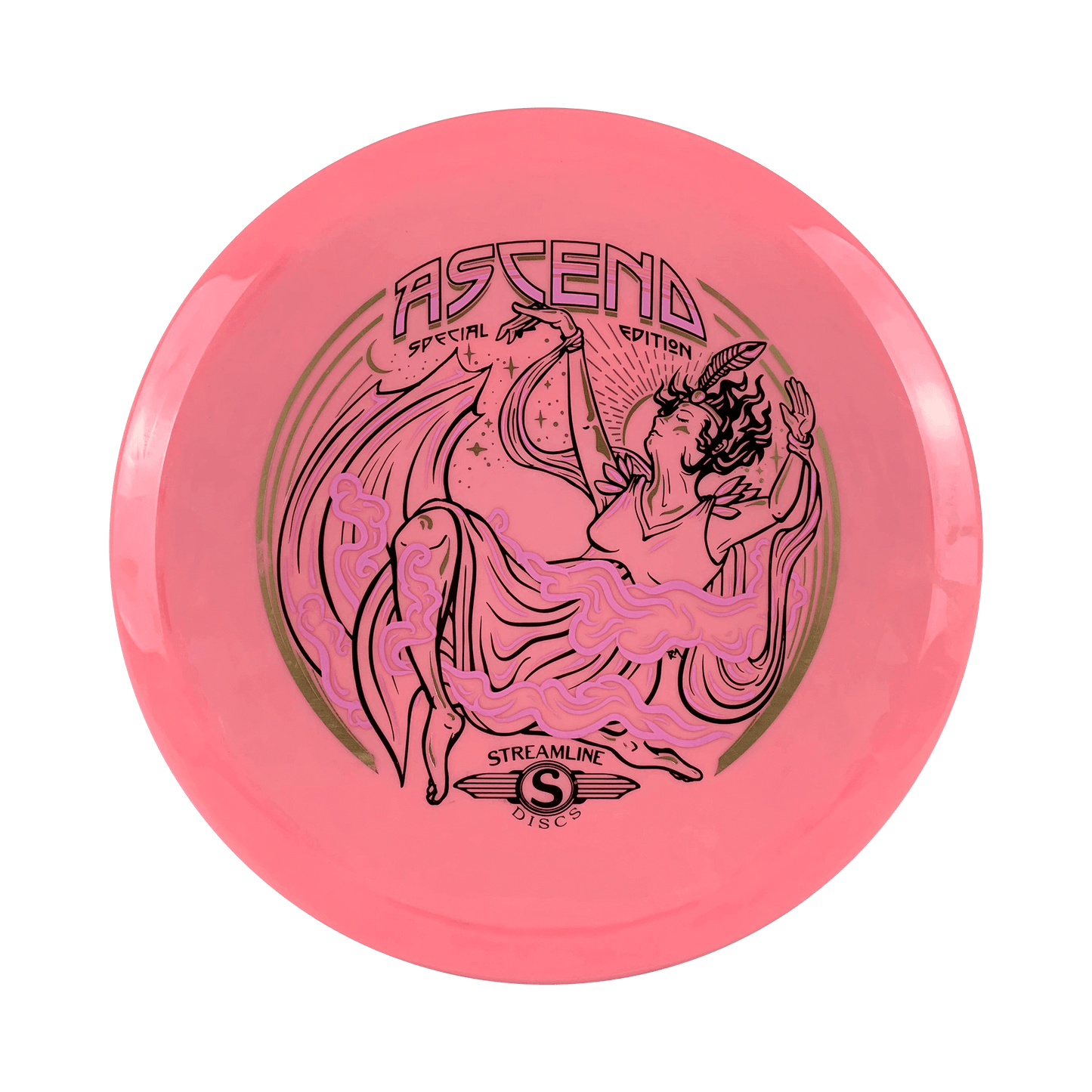 Neutron Ascend - Ryan Advent Artist Series Disc Streamline pink 175