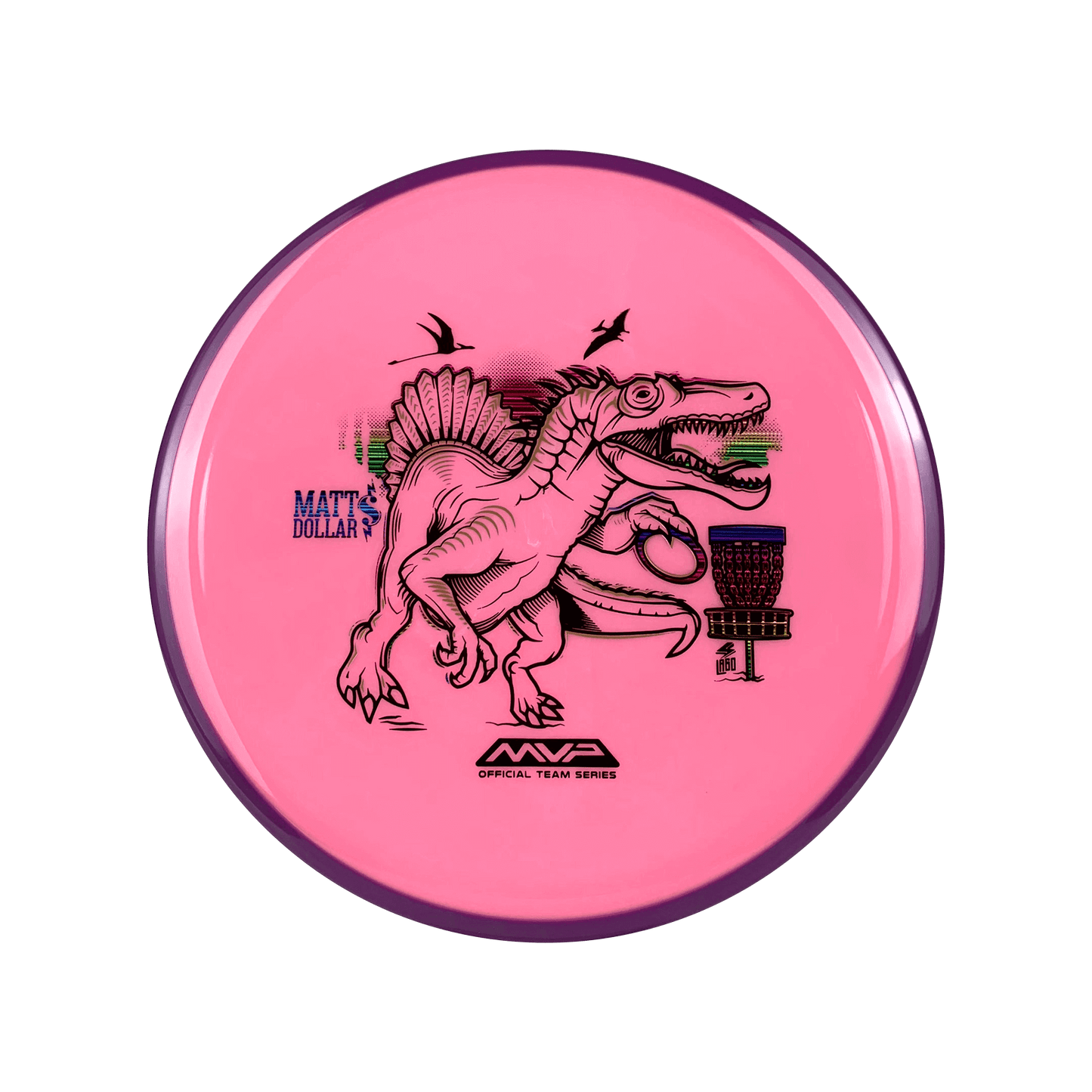Neutron Balance - Matt Dollar Raptor Stamp Disc Axiom multi / pink 175