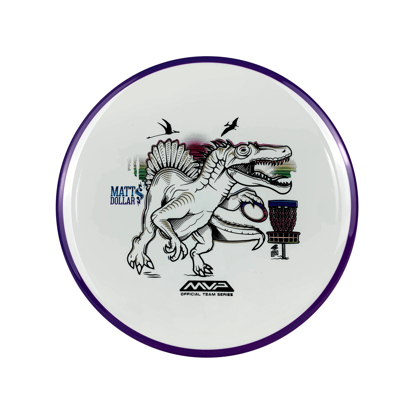 Neutron Balance - Matt Dollar Raptor Stamp Disc Axiom multi / white 168