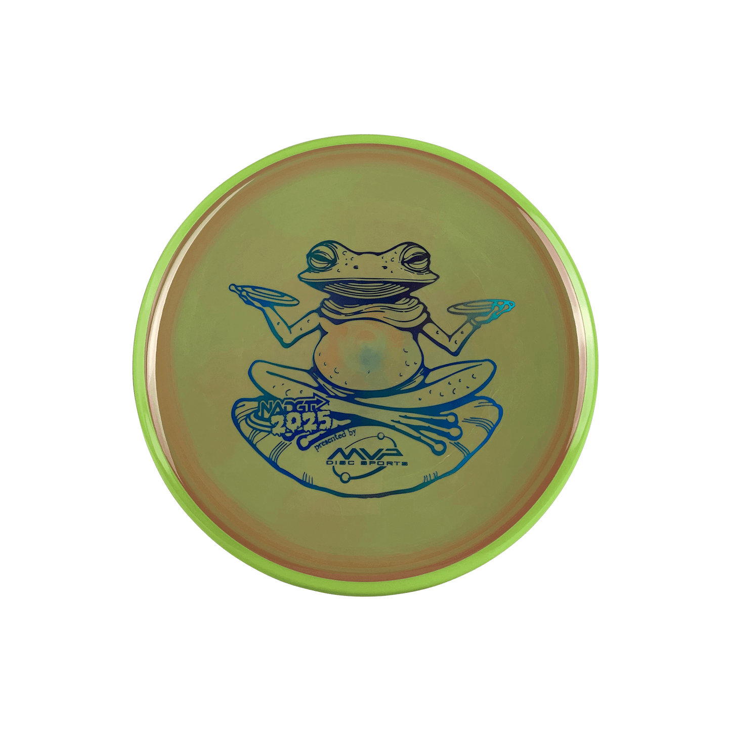 Neutron Balance - NADGT Frog Stamp 2025 Disc Axiom multi / green red 177