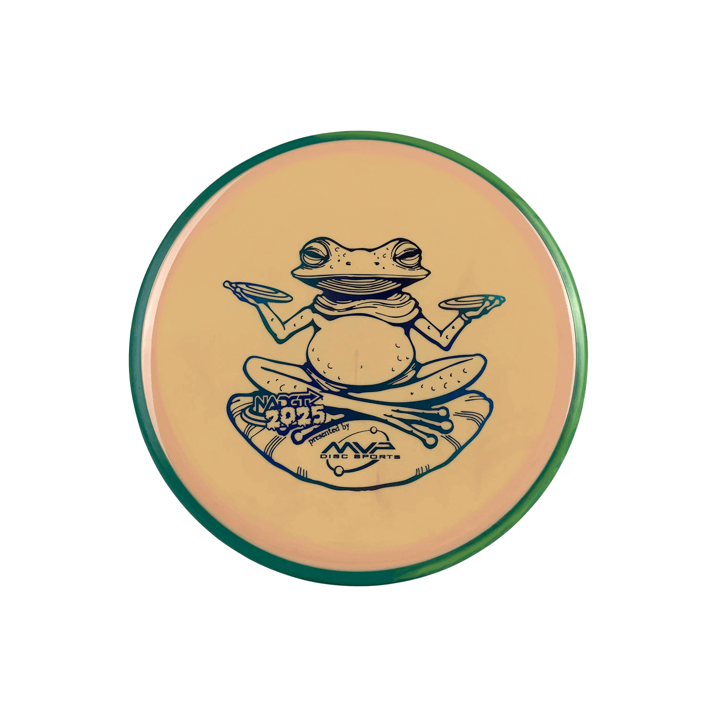 Neutron Balance - NADGT Frog Stamp 2025 Disc Axiom multi / peach 176