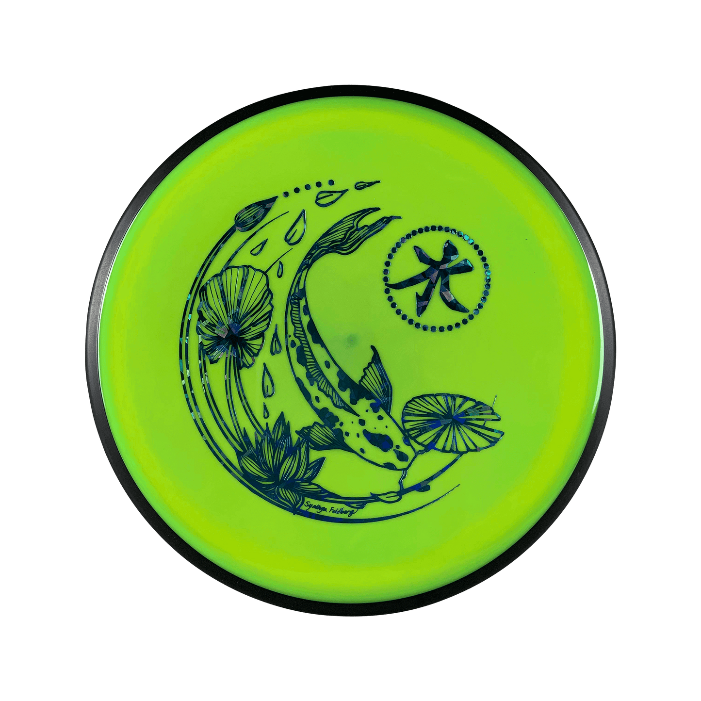 Neutron Detour - Koi Stamp Disc MVP multi / lime 166