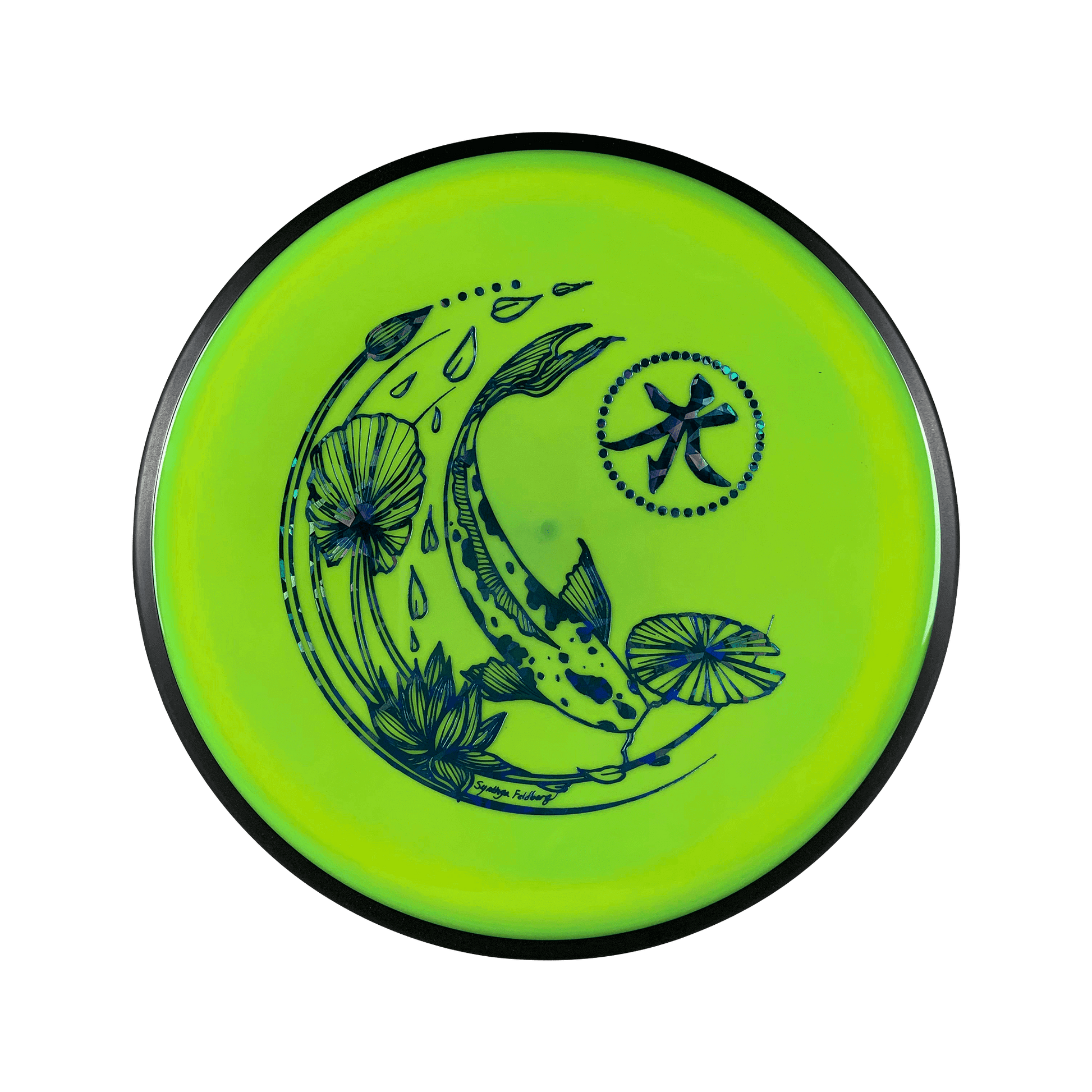Neutron Detour - Koi Stamp Disc MVP multi / lime 166