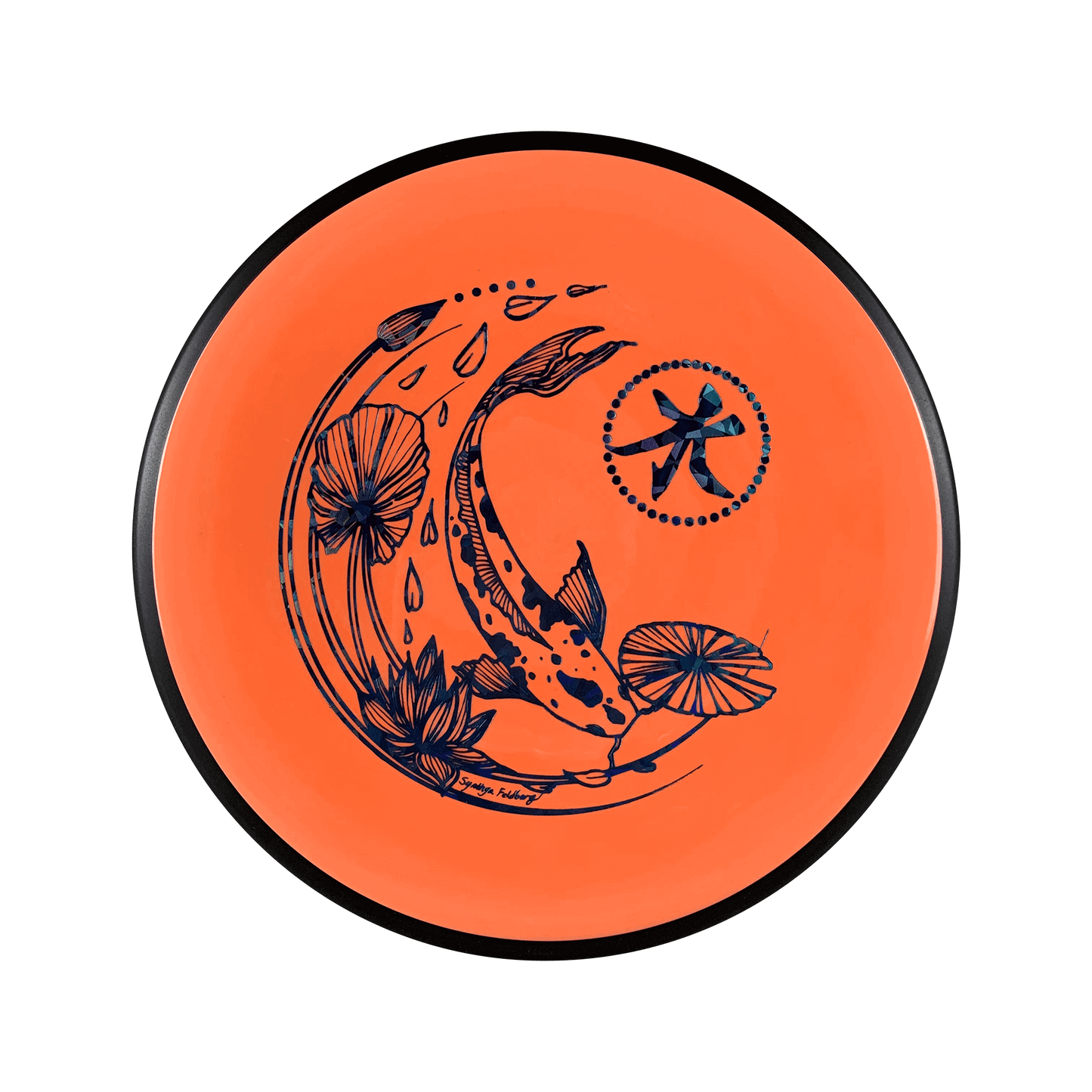 Neutron Detour - Koi Stamp Disc MVP multi / peach orange 167