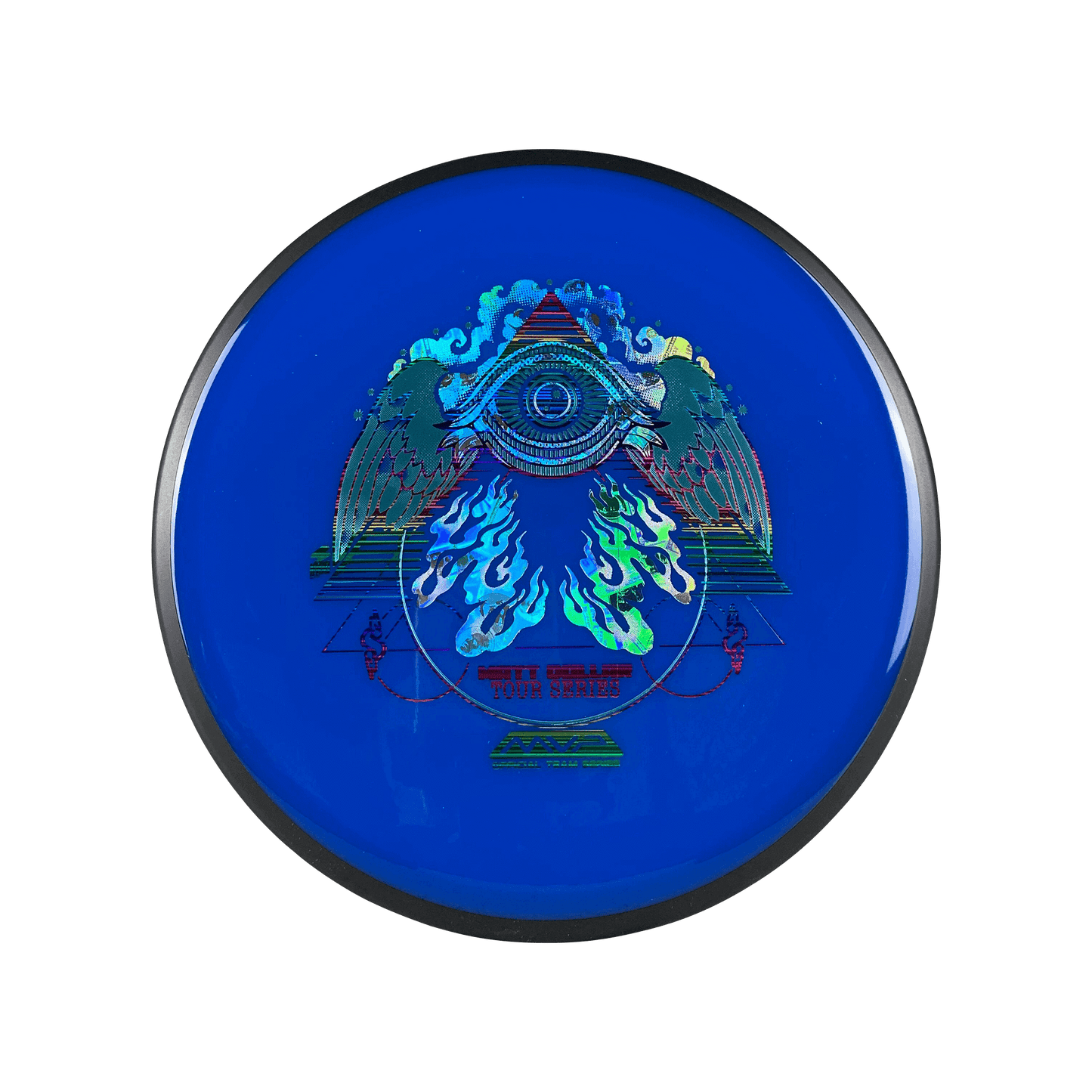 Neutron Detour - Matt Dollar Flying Eye Stamp Disc MVP blue 178