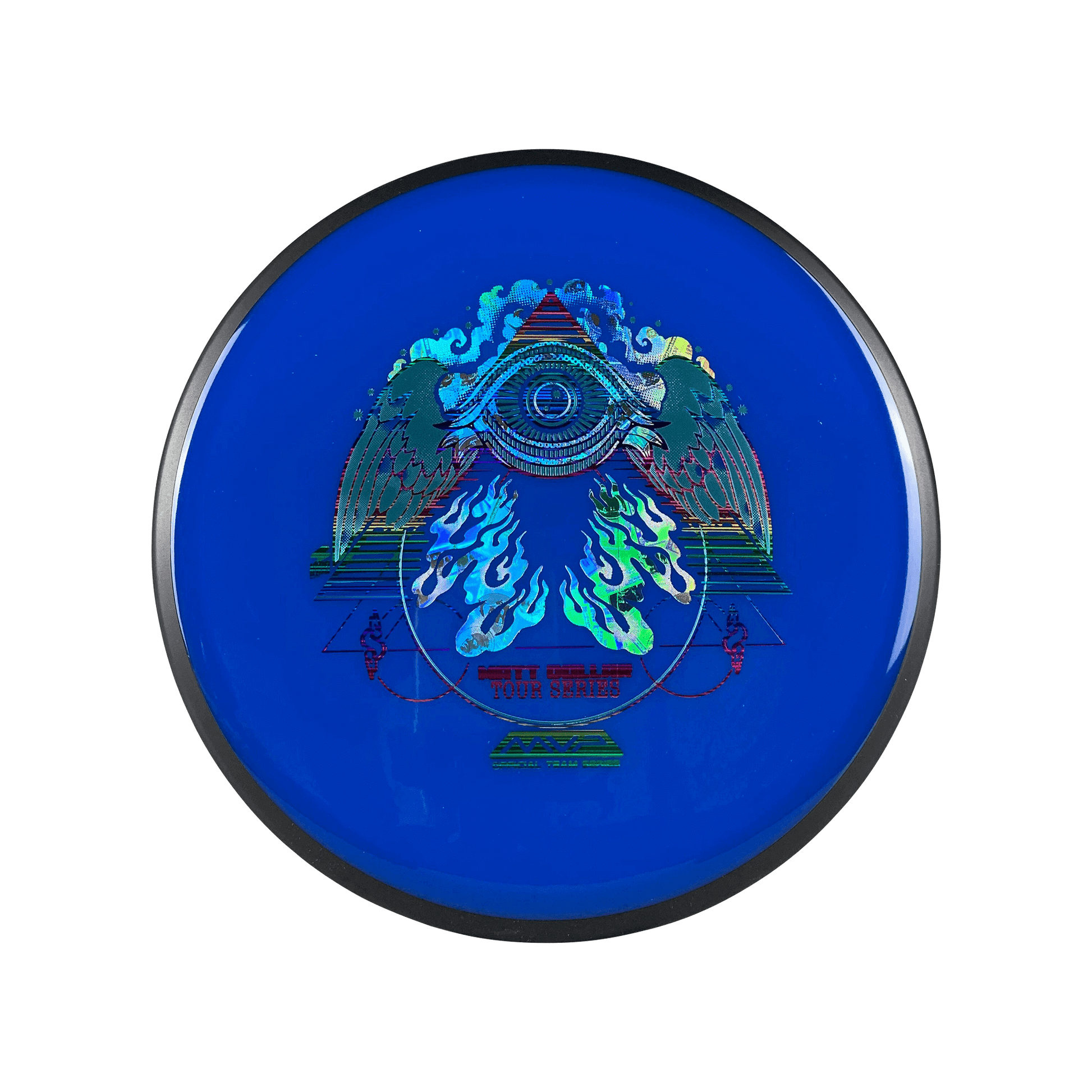 Neutron Detour - Matt Dollar Flying Eye Stamp Disc MVP blue 178