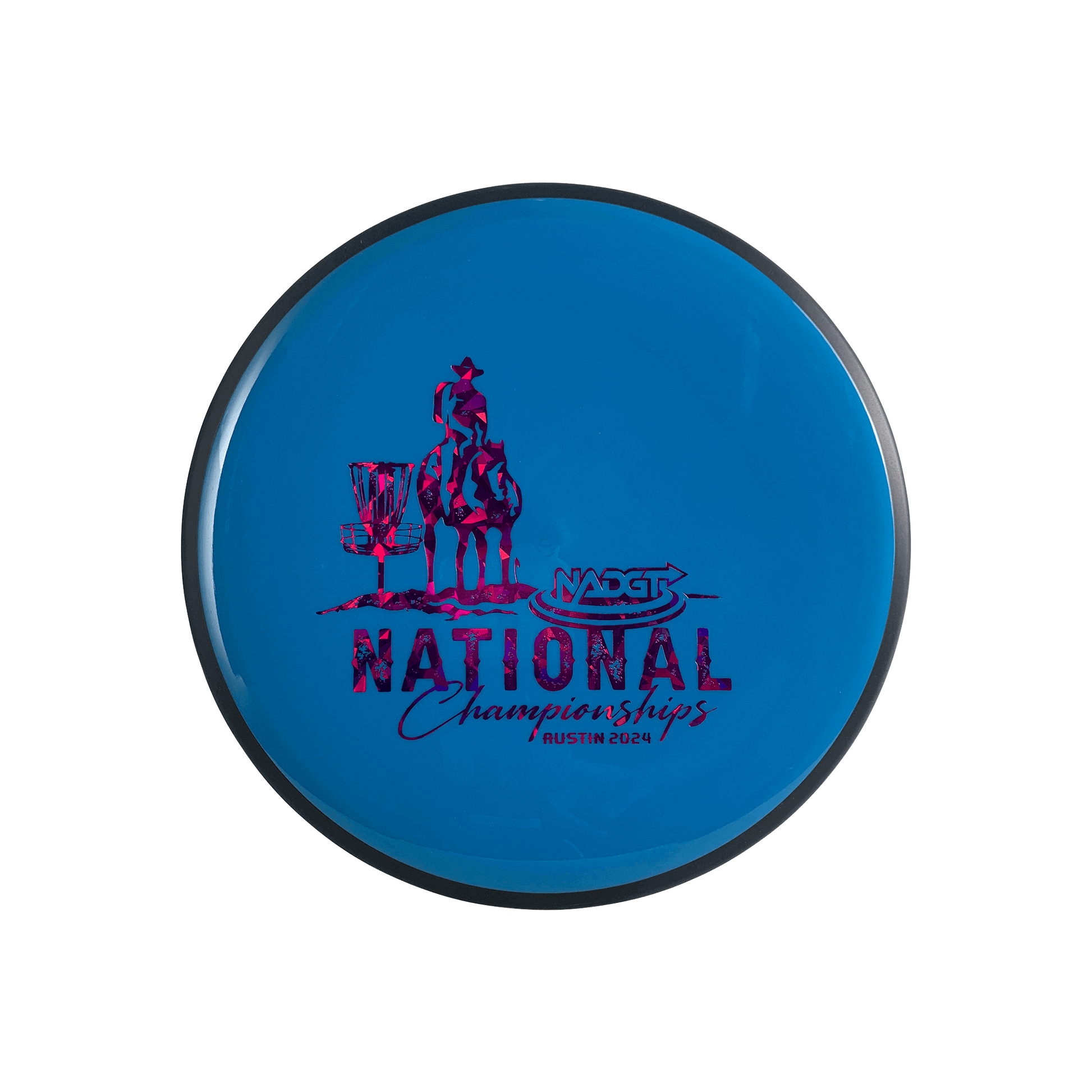 Neutron Detour - NADGT National Championship 2024 Cowboy Stamp Disc MVP light blue 177