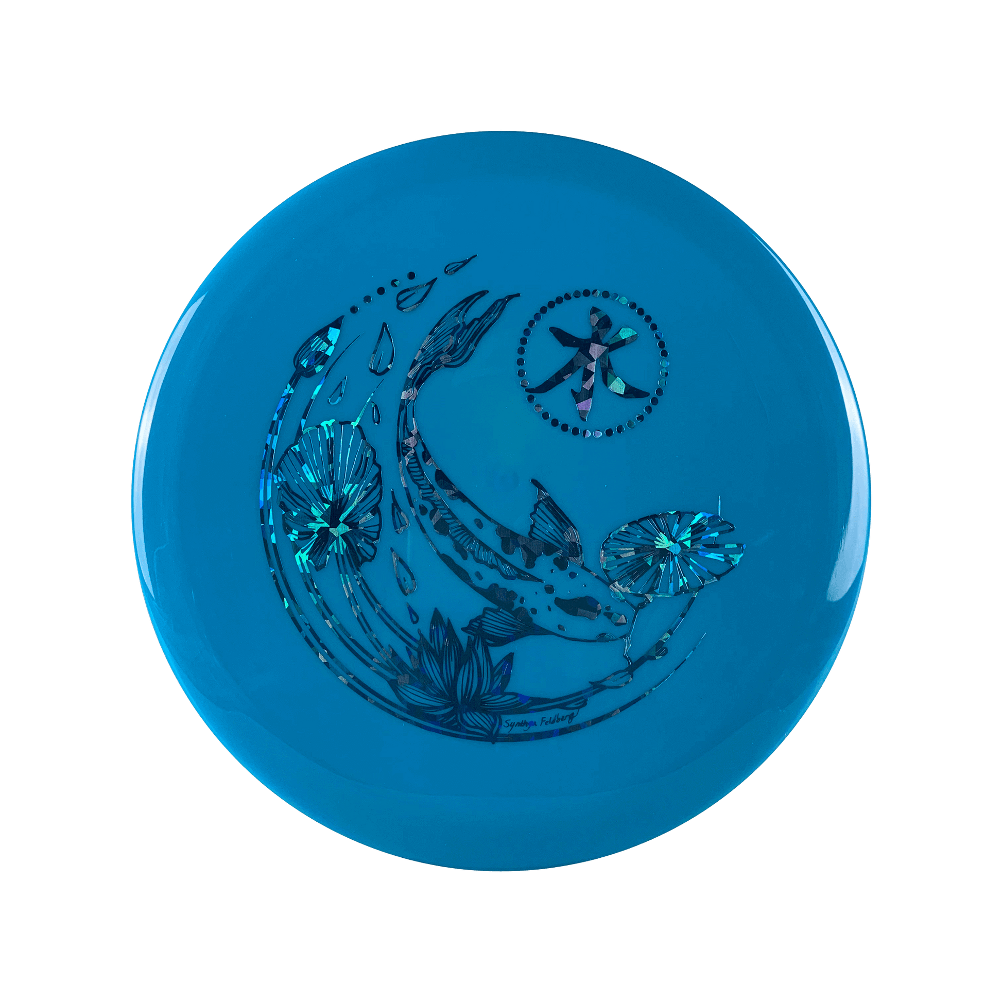 Neutron Drift - Koi Stamp Disc Streamline blue 175