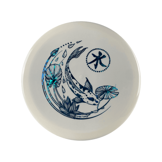 Neutron Drift - Koi Stamp Disc Streamline white 174