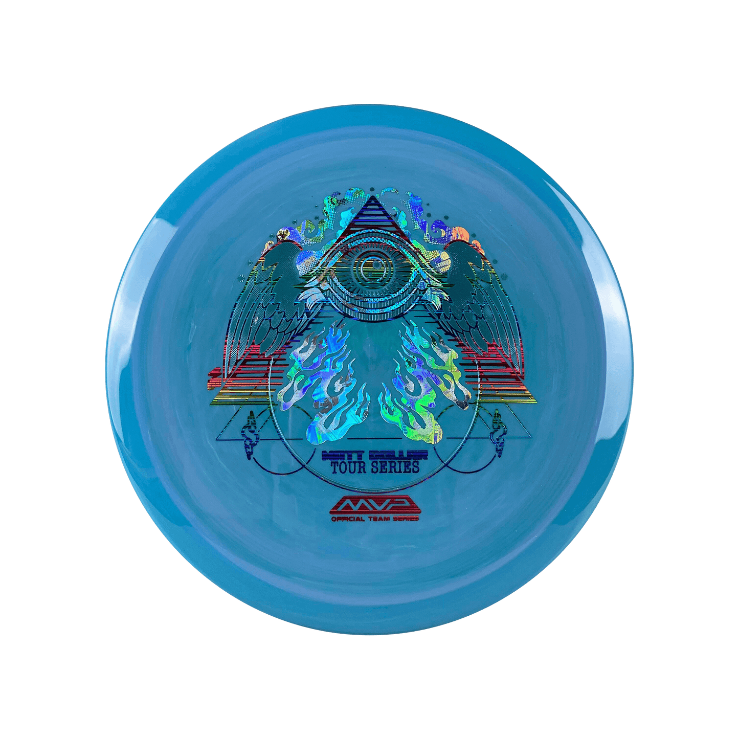 Neutron Drift - Matt Dollar Flying Eye Stamp Disc Streamline multi / blue 175