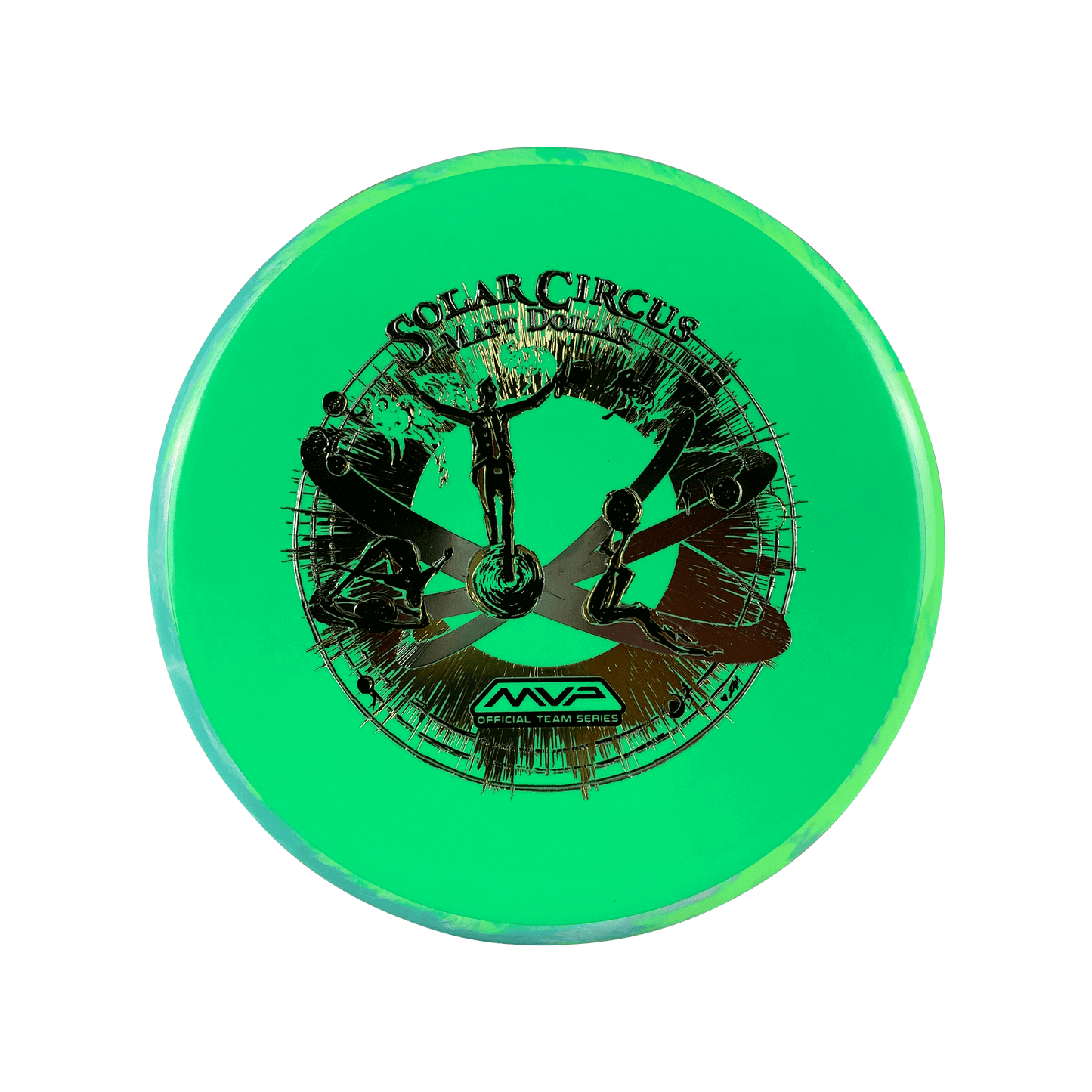 Neutron Hex - Matt Dollar Solar Circus Stamp Disc Axiom green 173