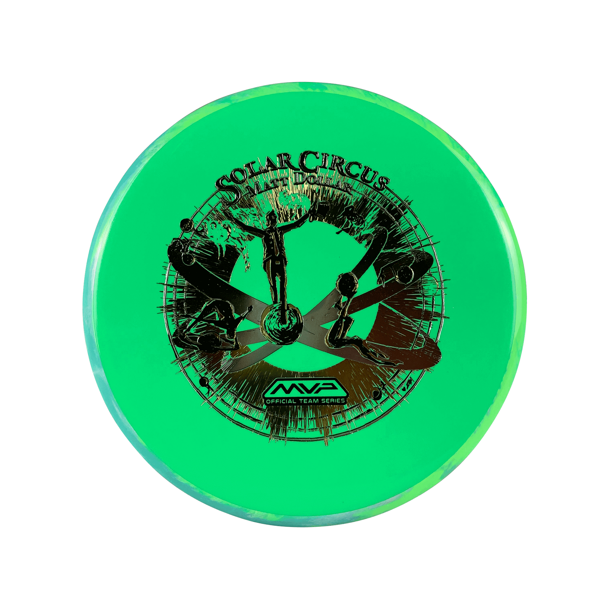 Neutron Hex - Matt Dollar Solar Circus Stamp Disc Axiom green 173