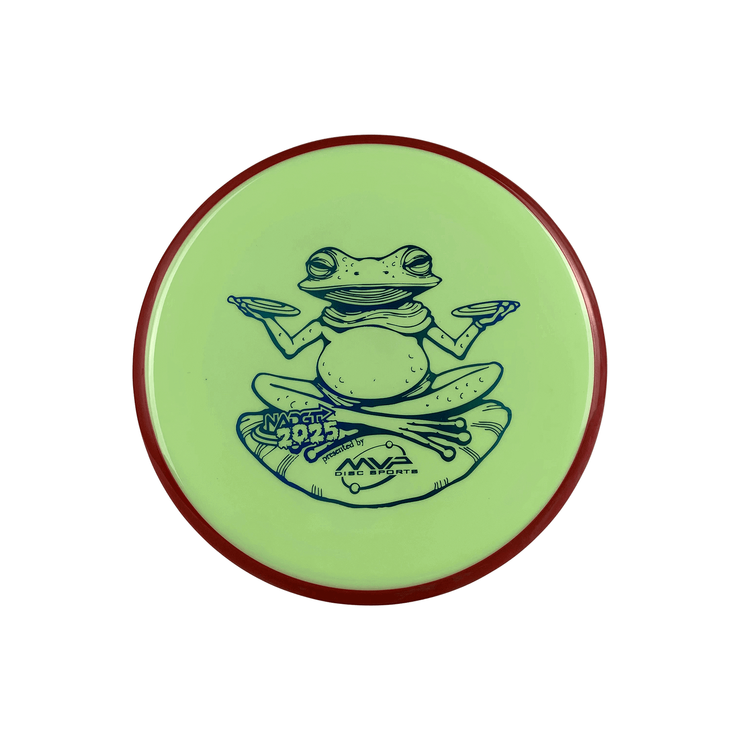 Neutron Hex - NADGT Frog Stamp 2025 Disc Axiom multi / light green 177