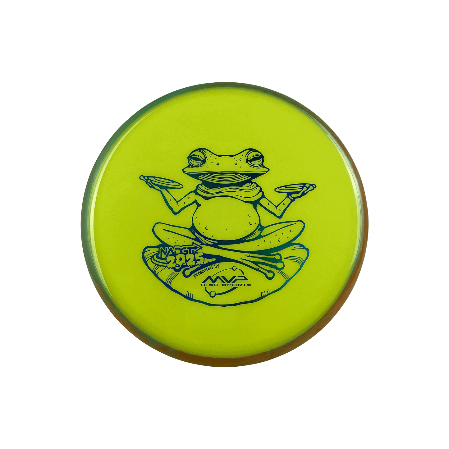 Neutron Hex - NADGT Frog Stamp 2025 Disc Axiom multi / yellow 177
