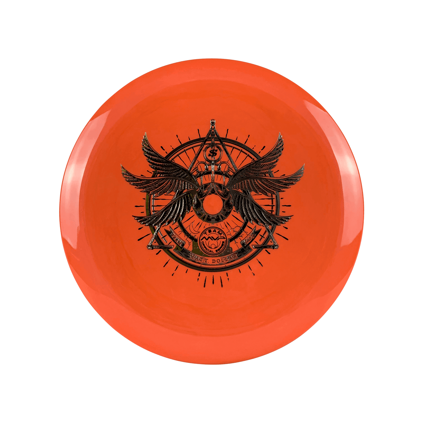 Neutron Jet - Matt Dollar Golden Snitch Stamp Disc Streamline orange 172