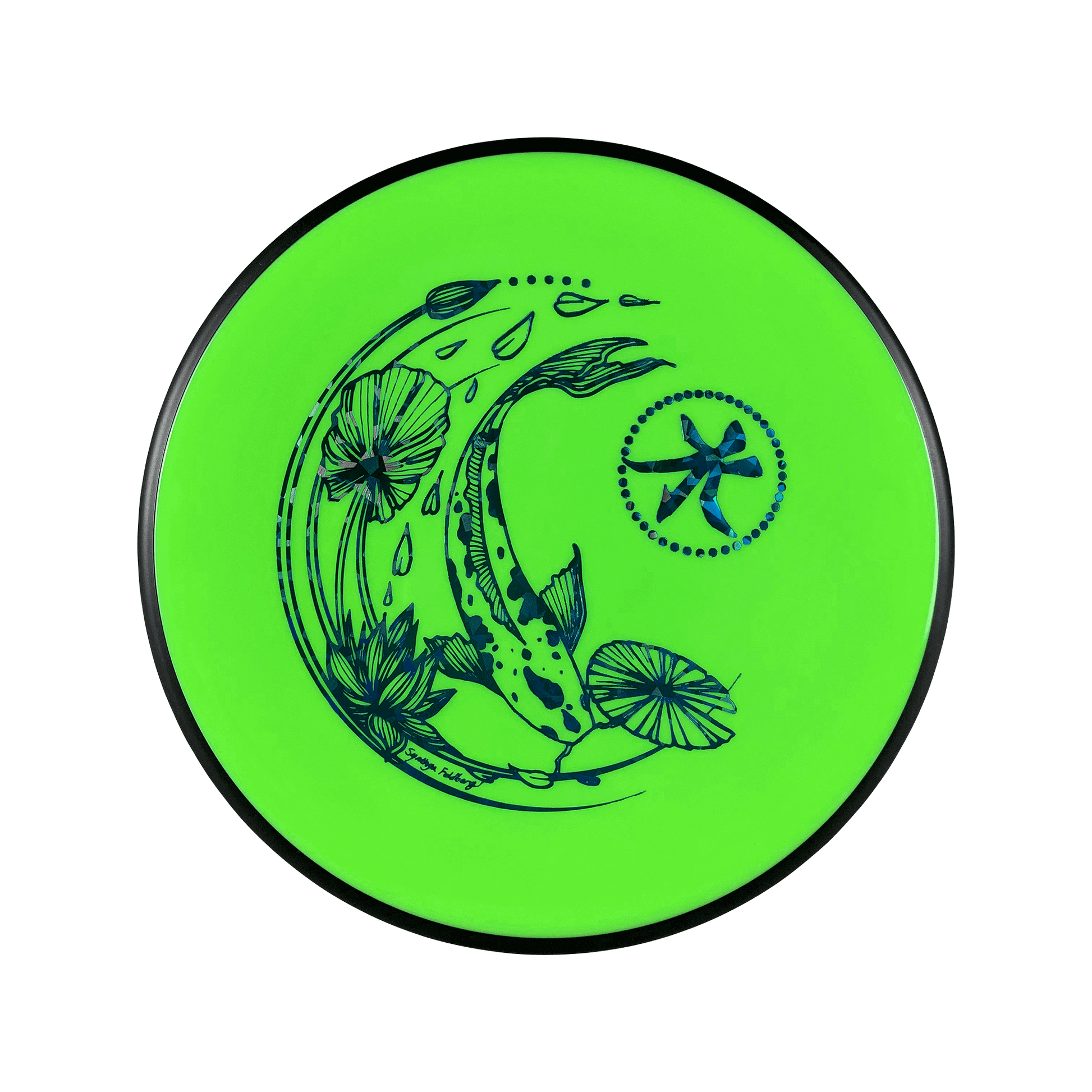 Neutron Ohm - Koi Stamp Disc MVP lime 173