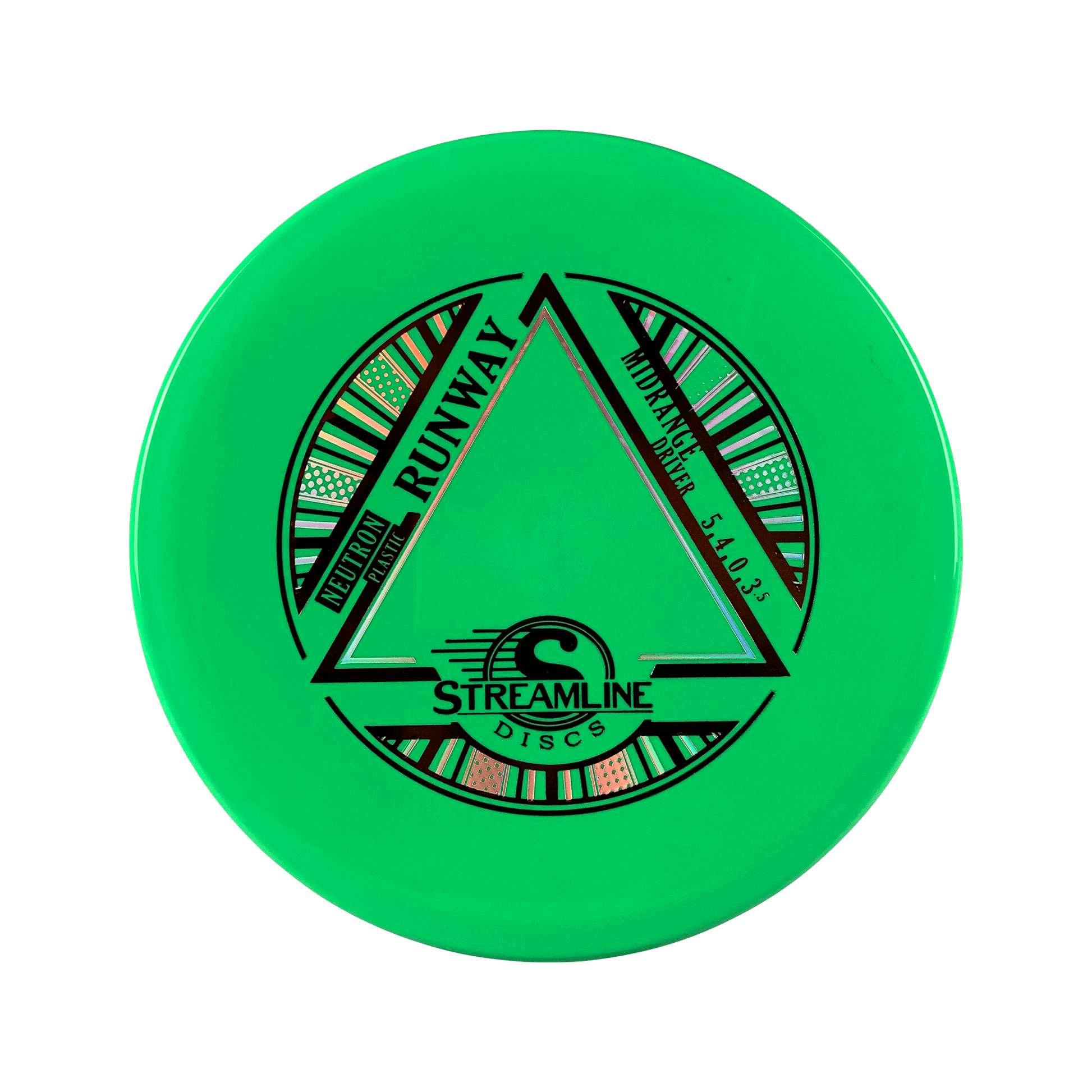 Neutron Runway Disc Streamline green 175