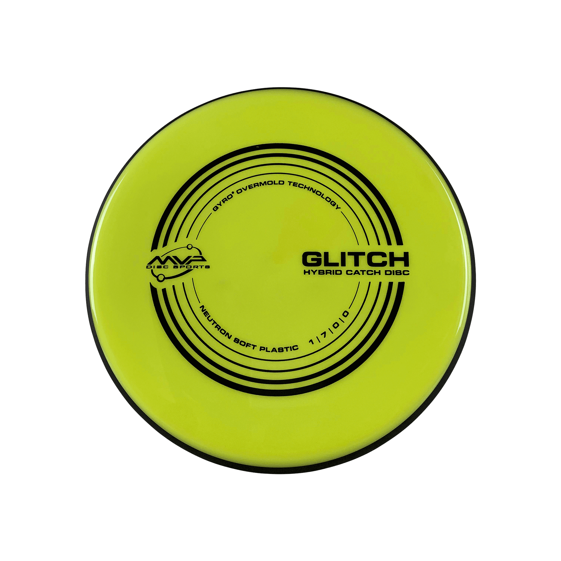 Neutron Soft Glitch Disc MVP highlighter yellow 149