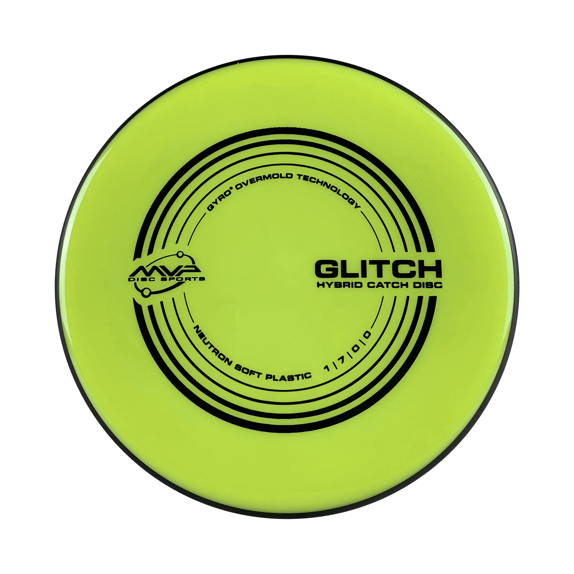 Neutron Soft Glitch Disc MVP highlighter yellow 149