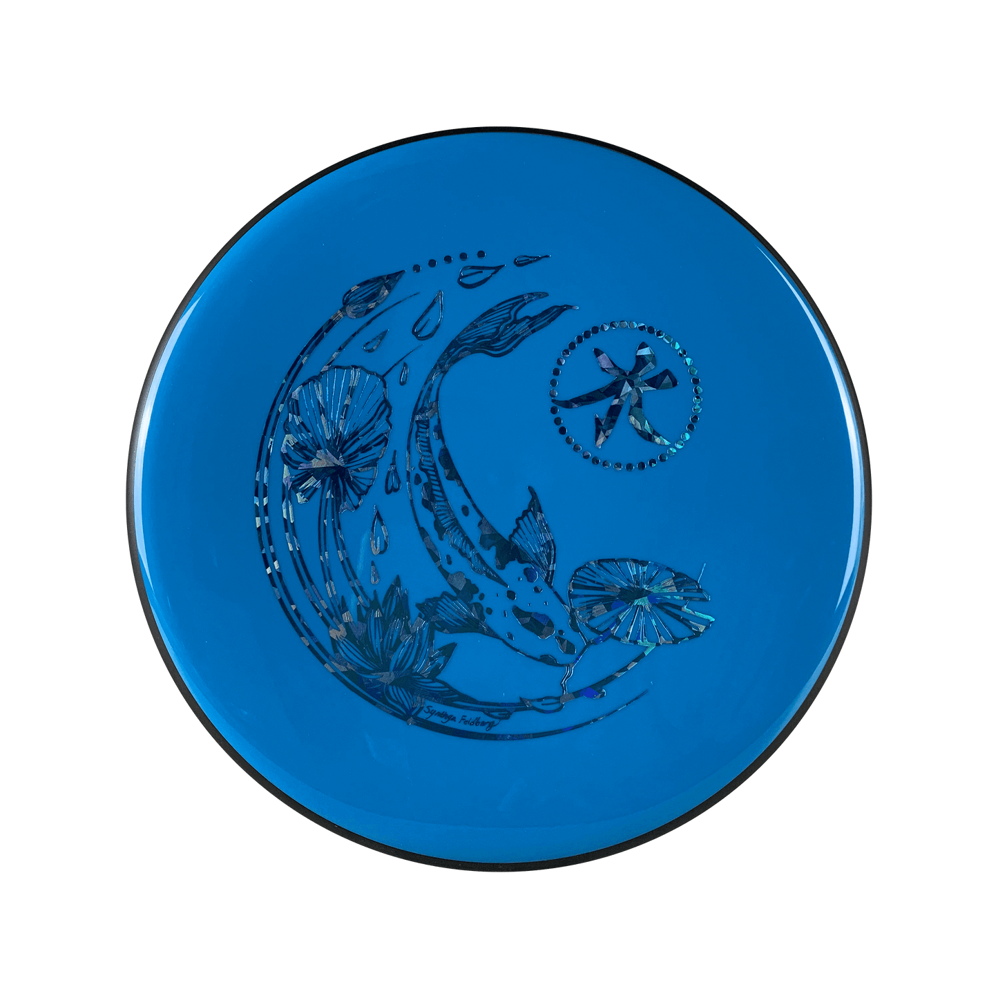 Neutron Soft Glitch - Koi Stamp Disc MVP blue 150