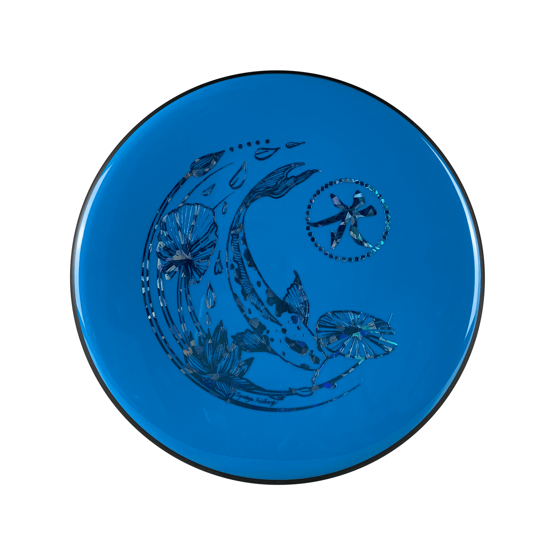 Neutron Soft Glitch - Koi Stamp Disc MVP blue 150