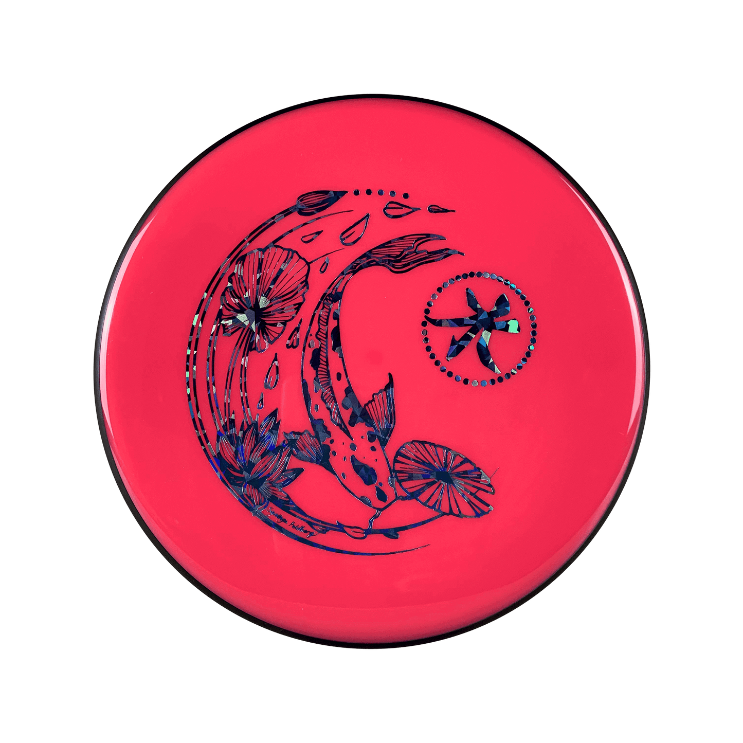 Neutron Soft Glitch - Koi Stamp Disc MVP multi / hot pink 150