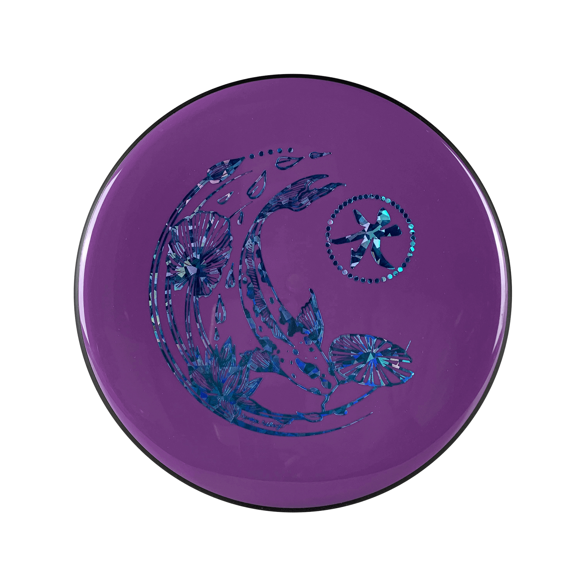 Neutron Soft Glitch - Koi Stamp Disc MVP purple 150