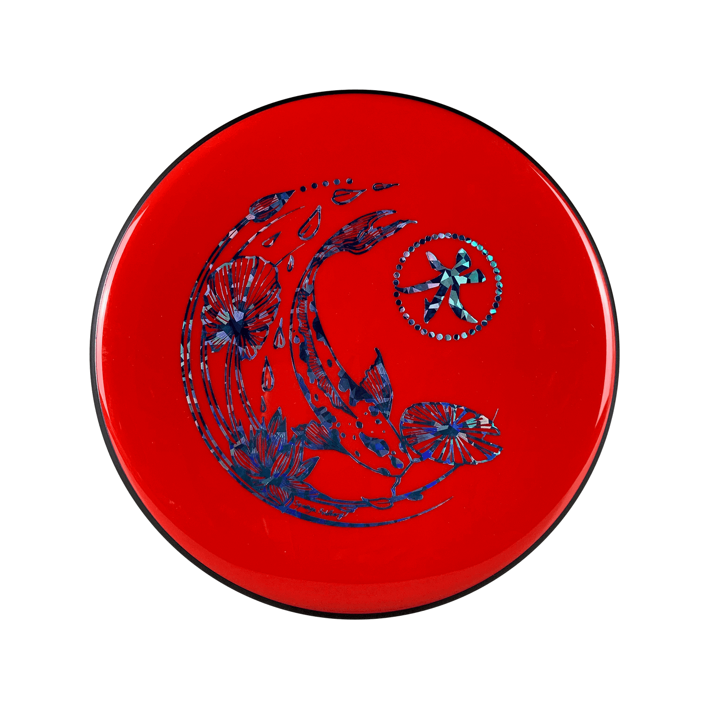 Neutron Soft Glitch - Koi Stamp Disc MVP red 150