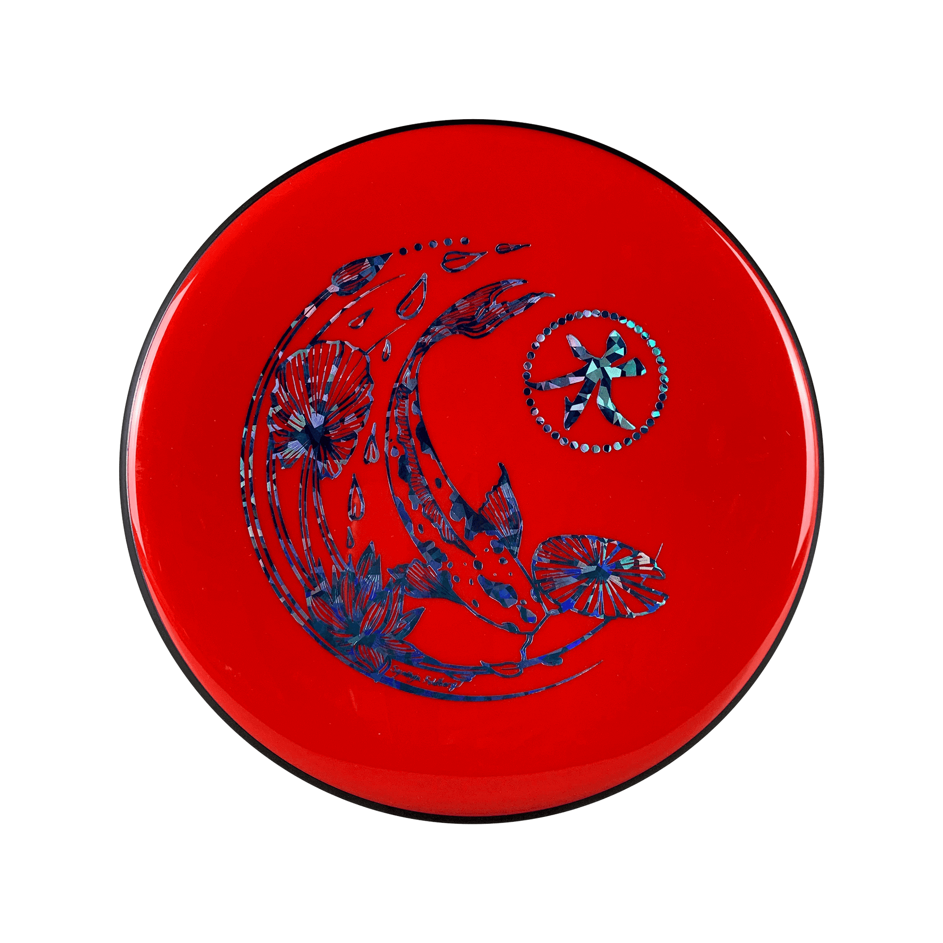Neutron Soft Glitch - Koi Stamp Disc MVP red 150