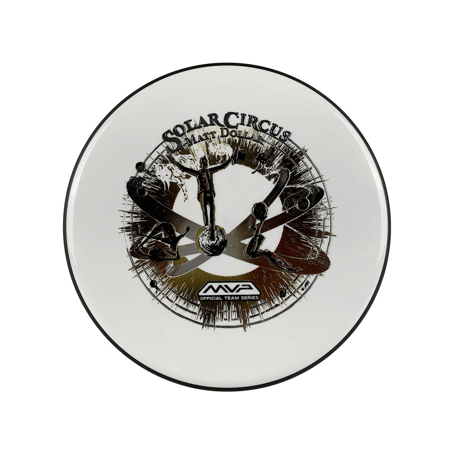 Neutron Soft Glitch - Matt Dollar Solar Circus Stamp Disc MVP white 150
