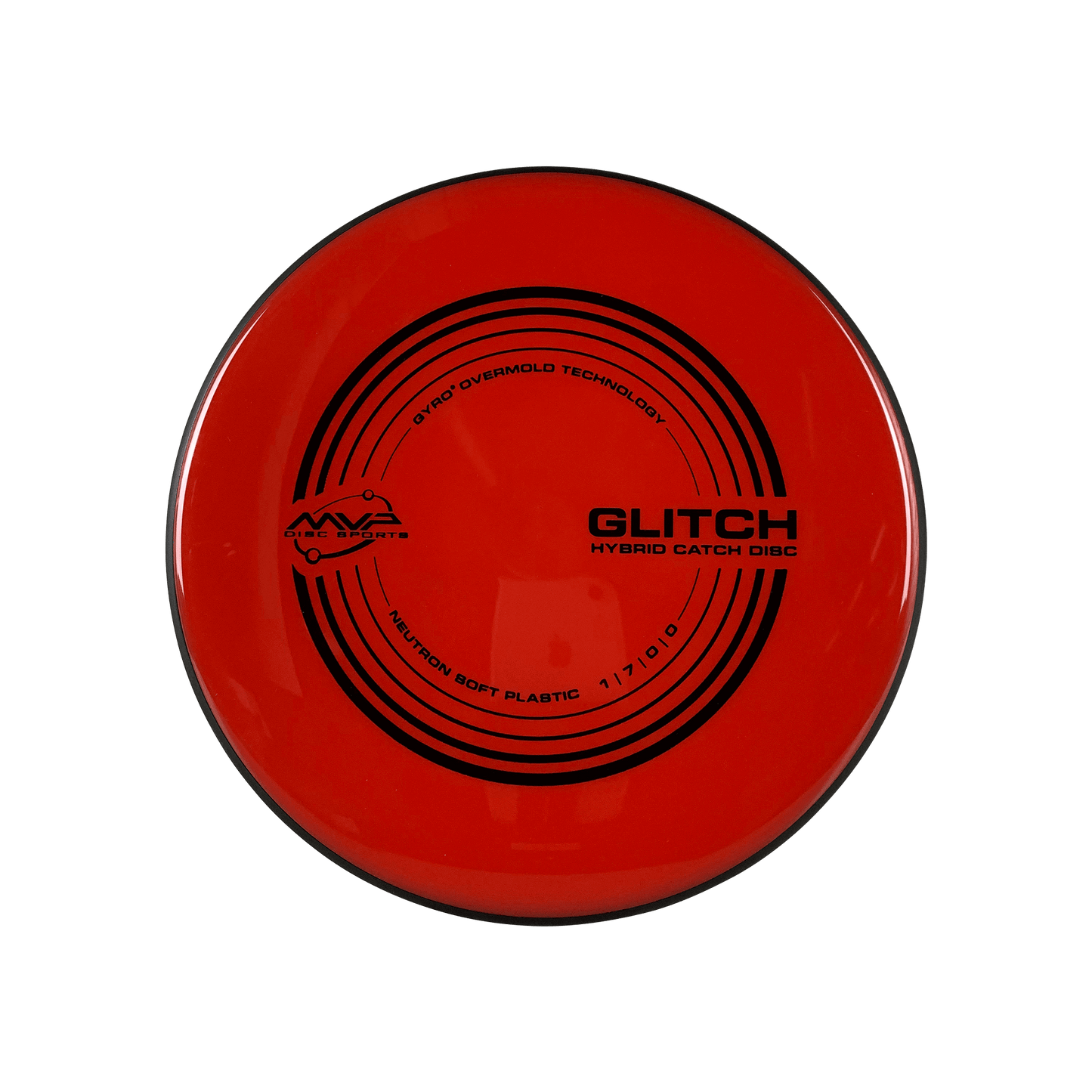 Neutron Soft Glitch Disc MVP red 143