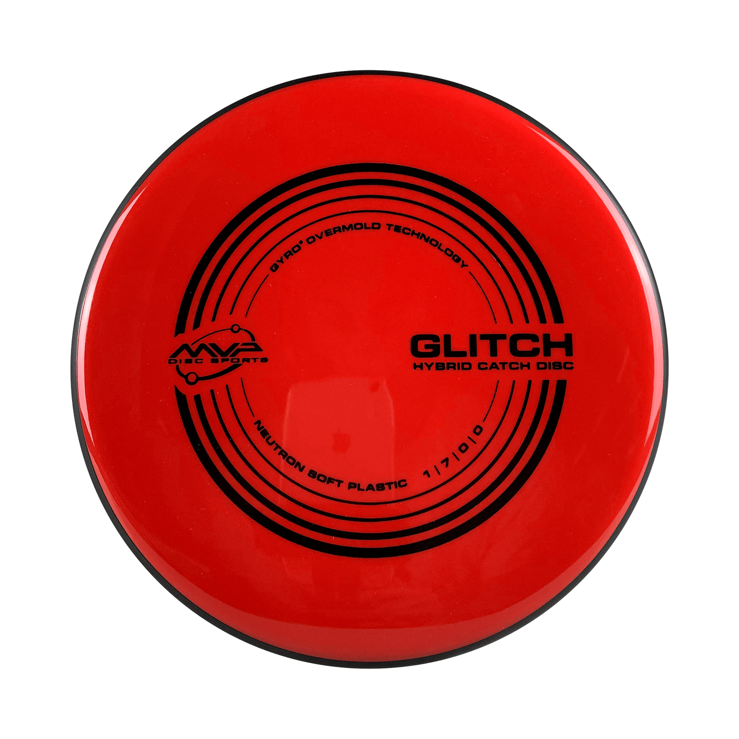 Neutron Soft Glitch Disc MVP red 143