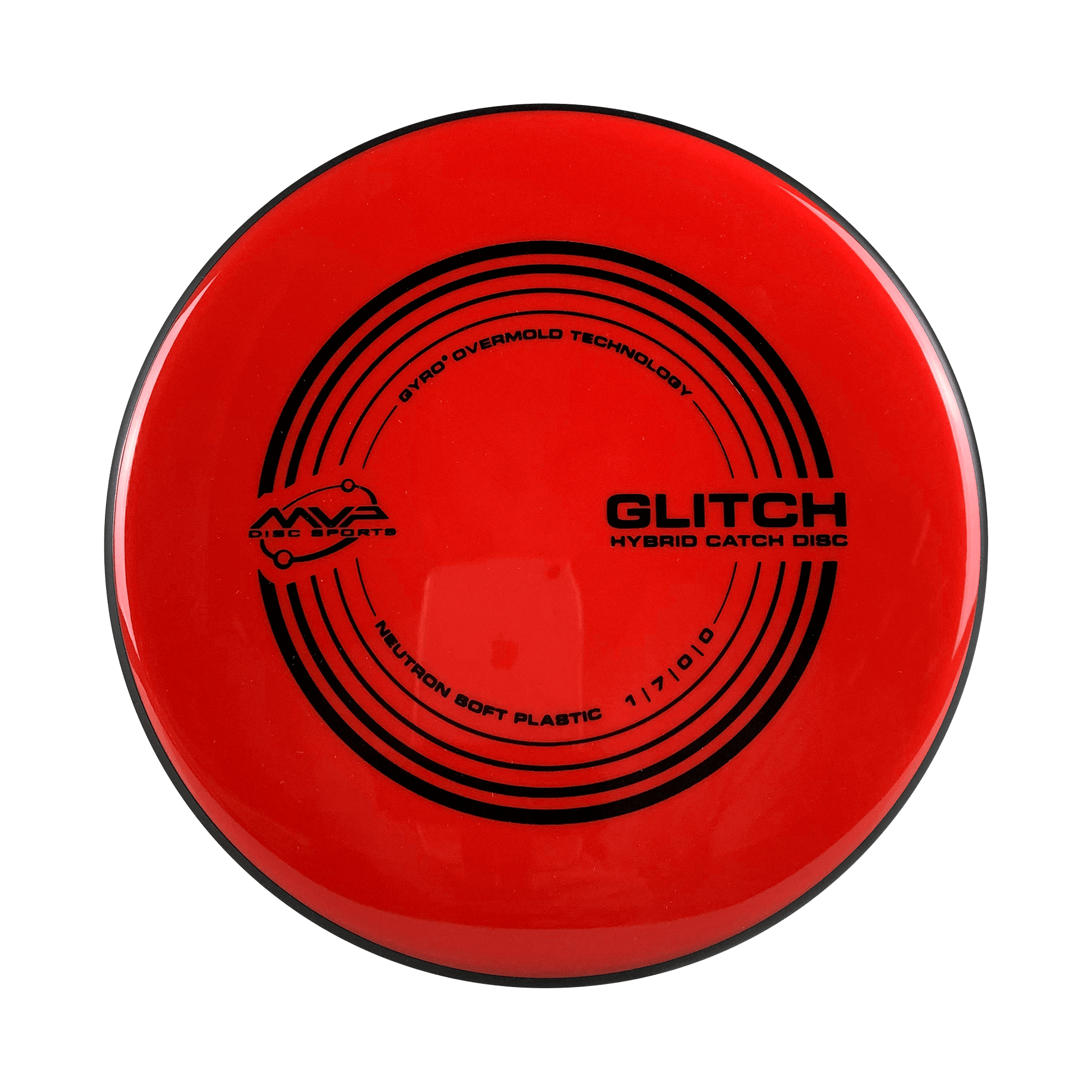 Neutron Soft Glitch Disc MVP red 143