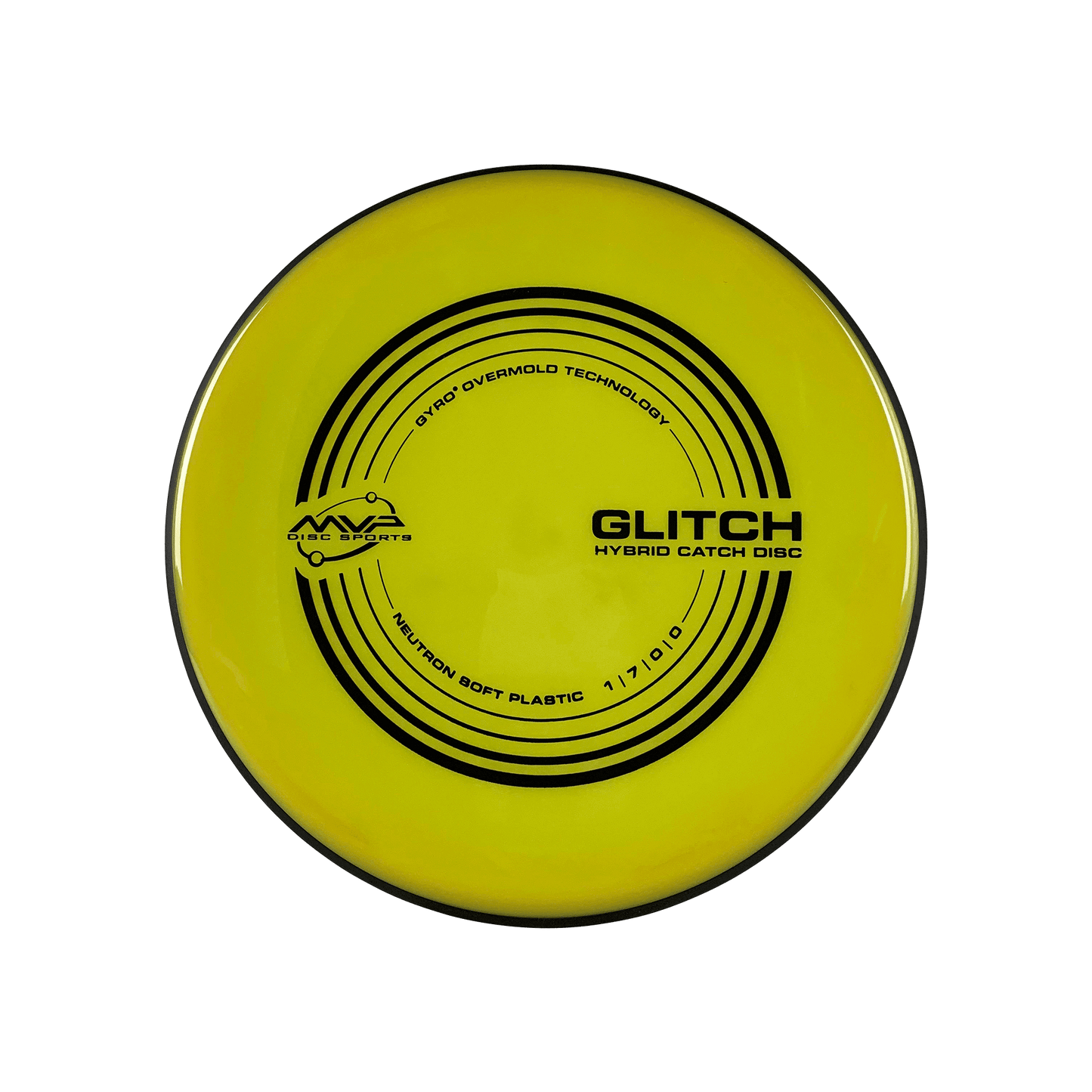 Neutron Soft Glitch Disc MVP yellow 145
